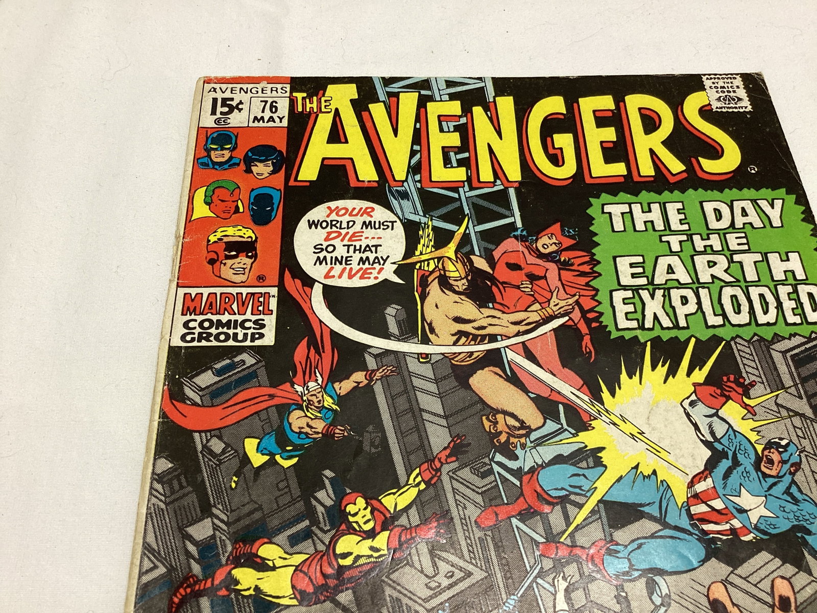 Avengers 76 Marvel Comic Book - 2
