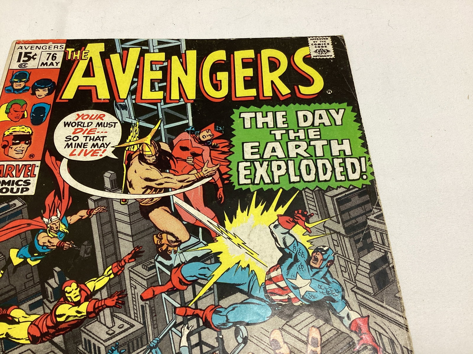 Avengers 76 Marvel Comic Book - 3