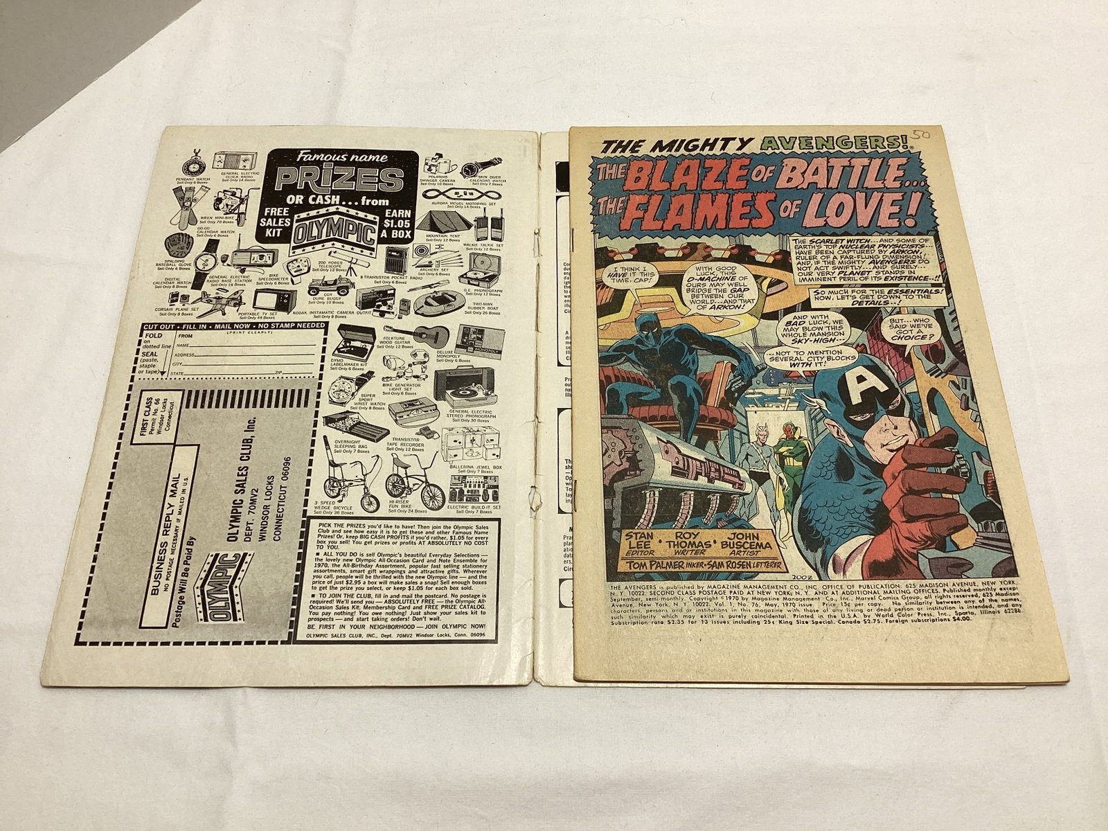 Avengers 76 Marvel Comic Book - 6