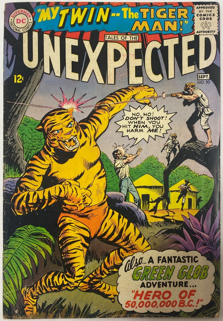 Tales of the Unexpected 90 DC Comic Book: 1965, Please preview and see all photos for condition
