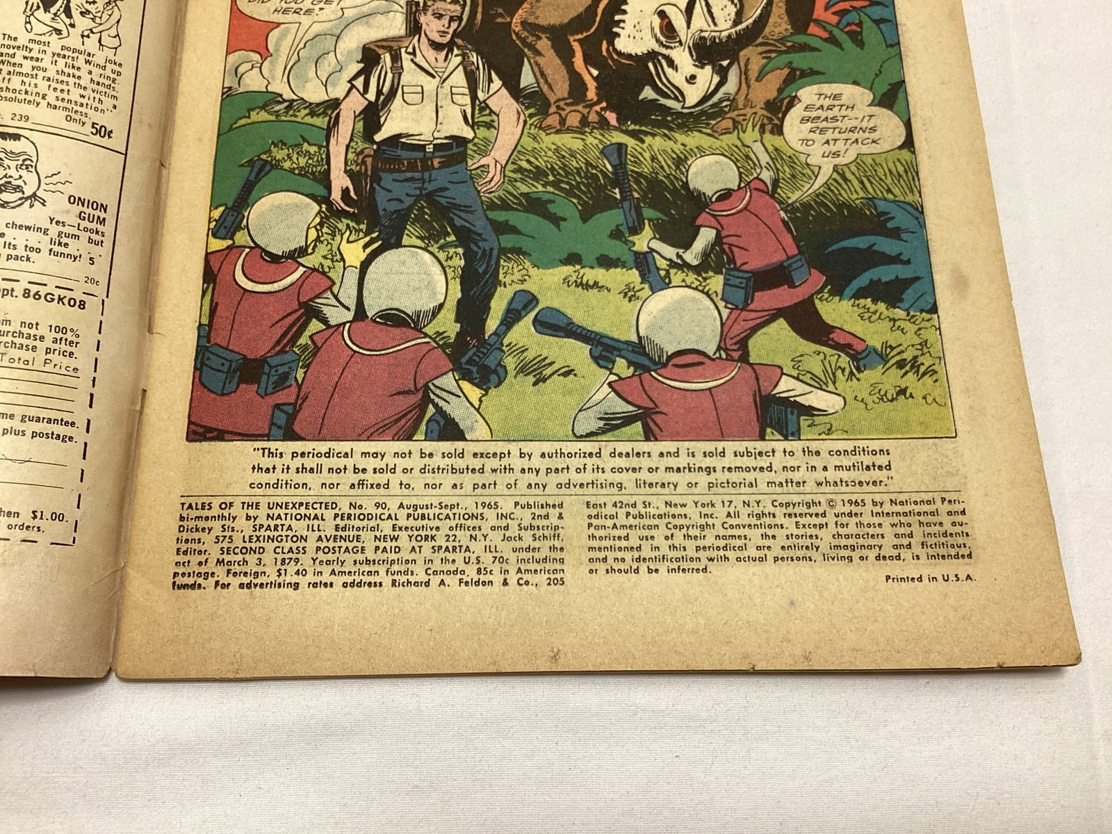 Tales of the Unexpected 90 DC Comic Book - 7