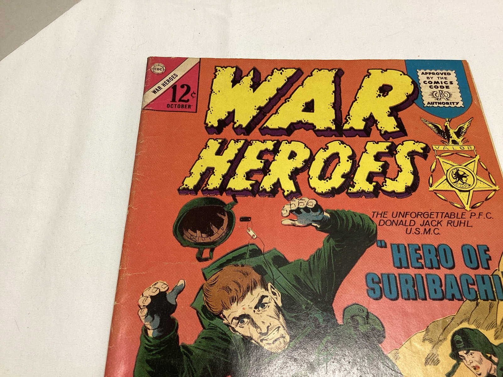 War Heroes 5 Charlton Comic Book - 2