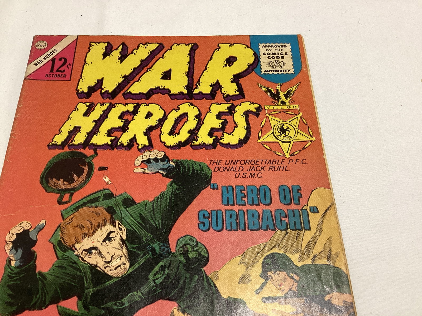 War Heroes 5 Charlton Comic Book - 3