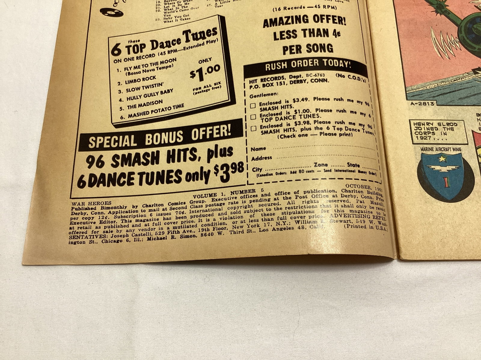 War Heroes 5 Charlton Comic Book - 7