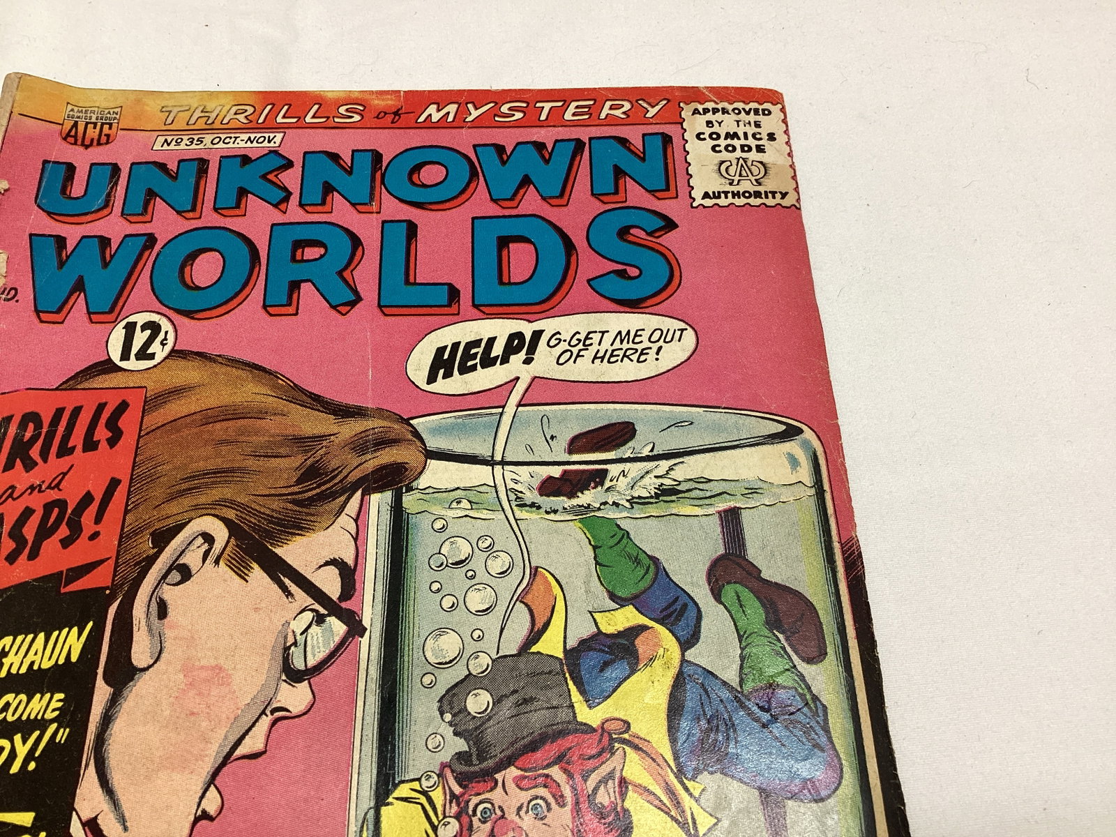 Unknown Worlds 35 ACG Comic Book - 3