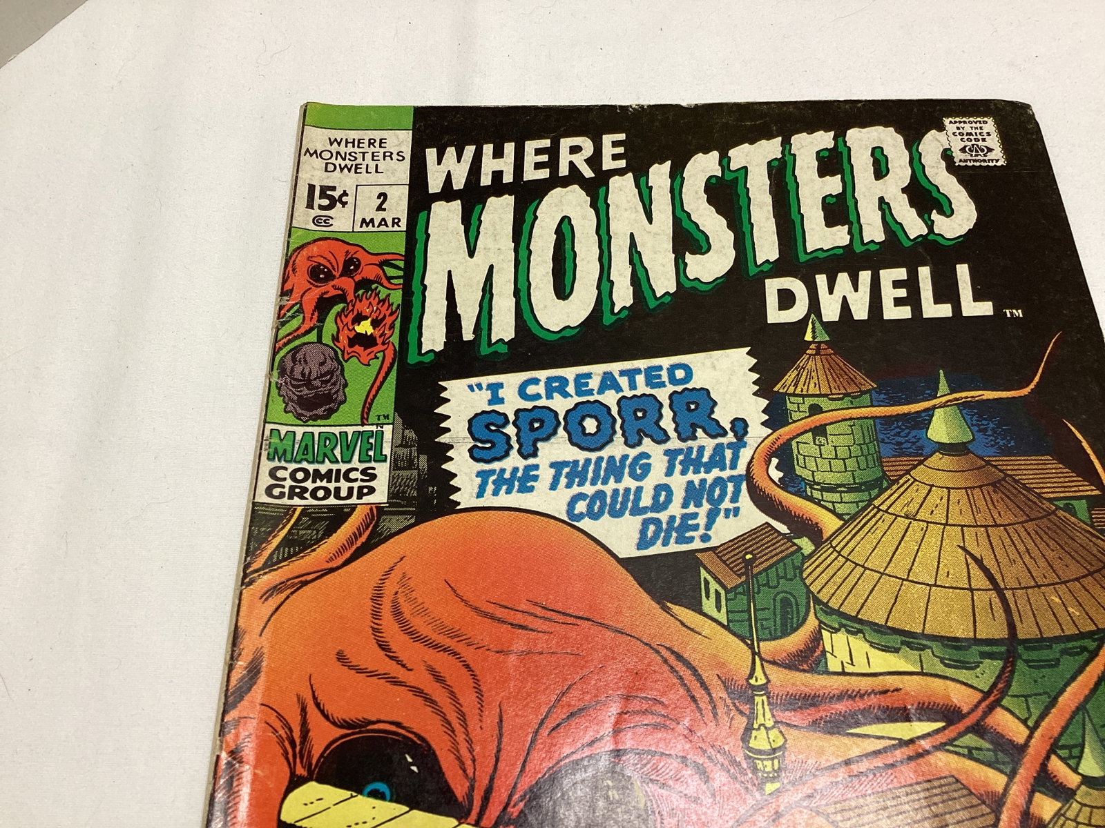 Where Monsters Dwell 2 Marvel Comic Book - 2