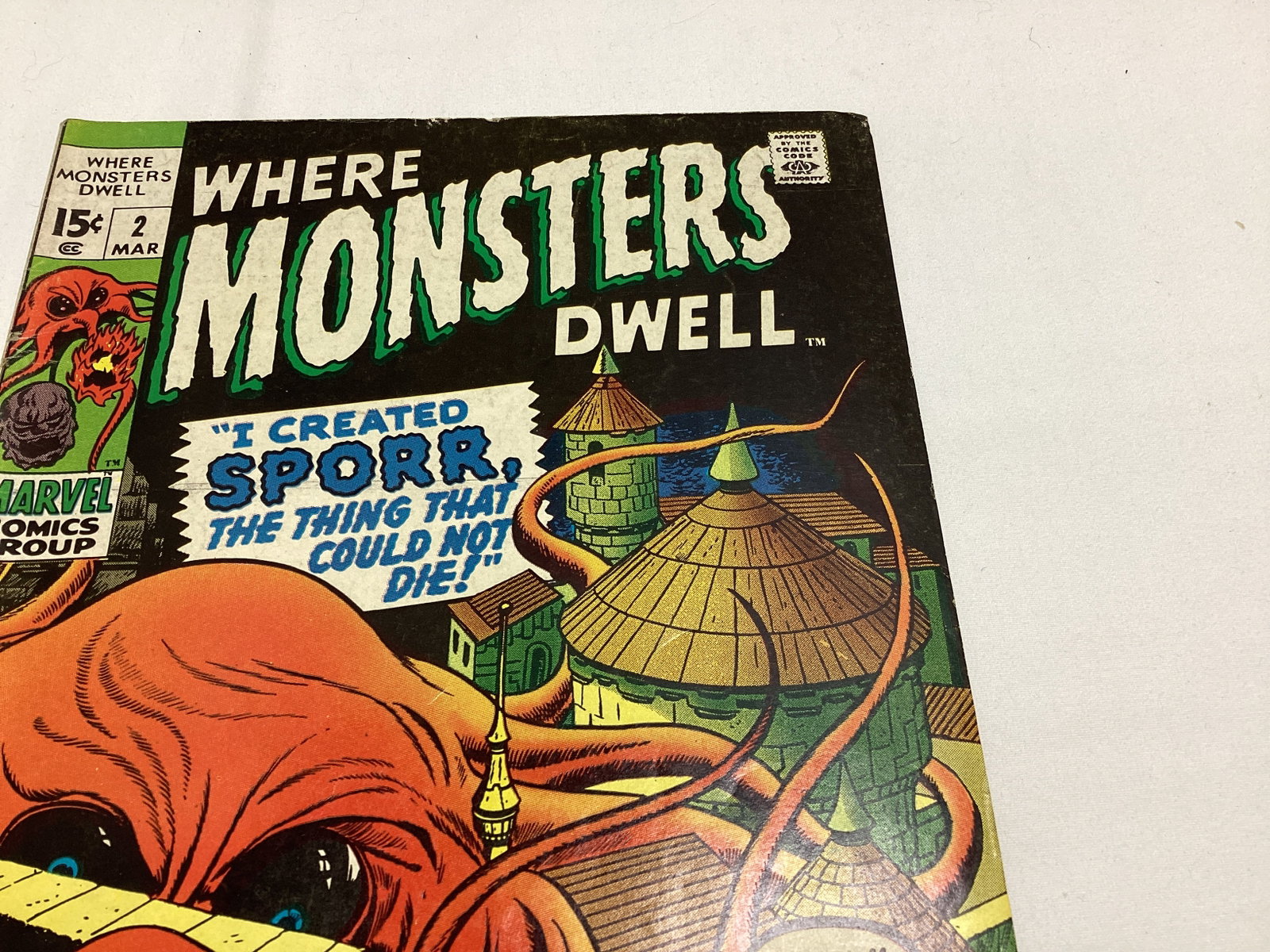 Where Monsters Dwell 2 Marvel Comic Book - 3