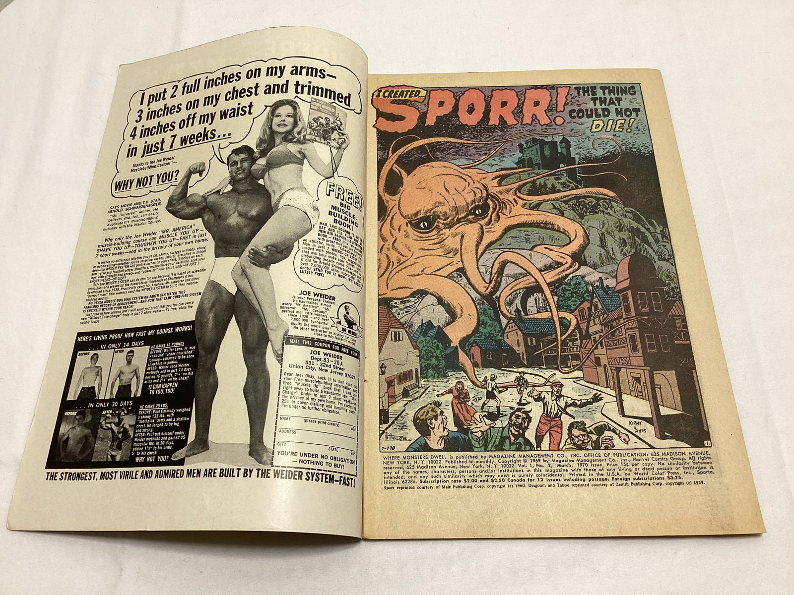 Where Monsters Dwell 2 Marvel Comic Book - 6