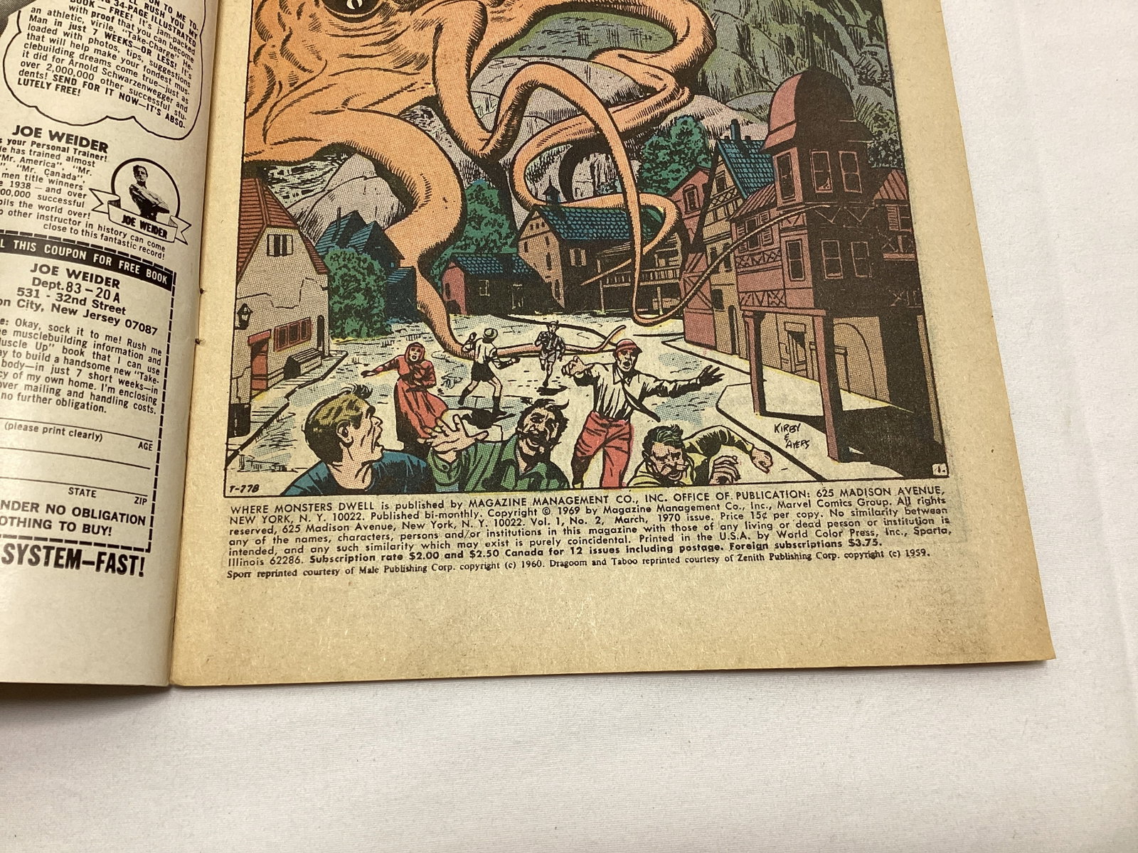 Where Monsters Dwell 2 Marvel Comic Book - 7