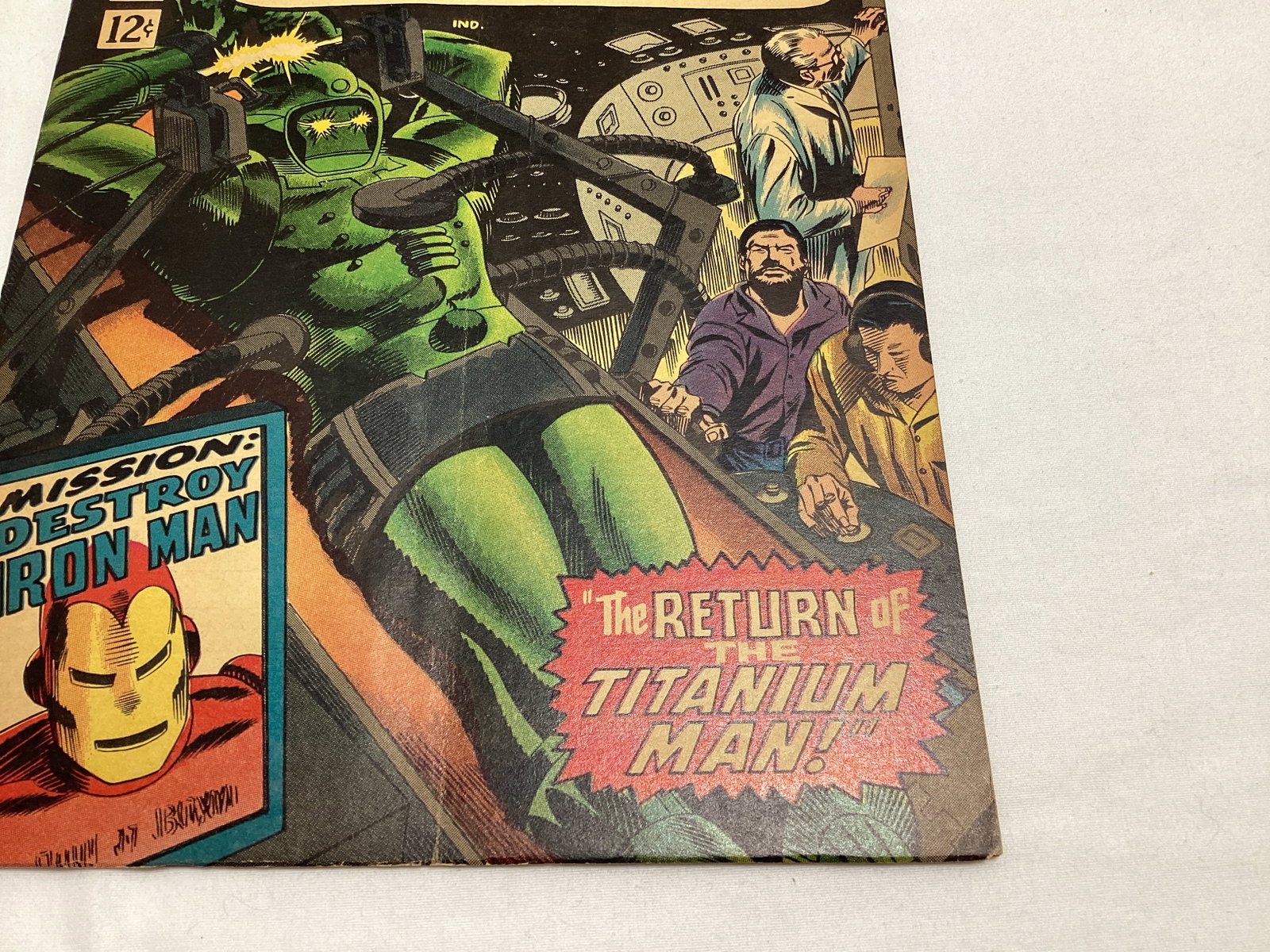 Tales of Suspense 81 Marvel Captain America Iron Man Comic Book - 5