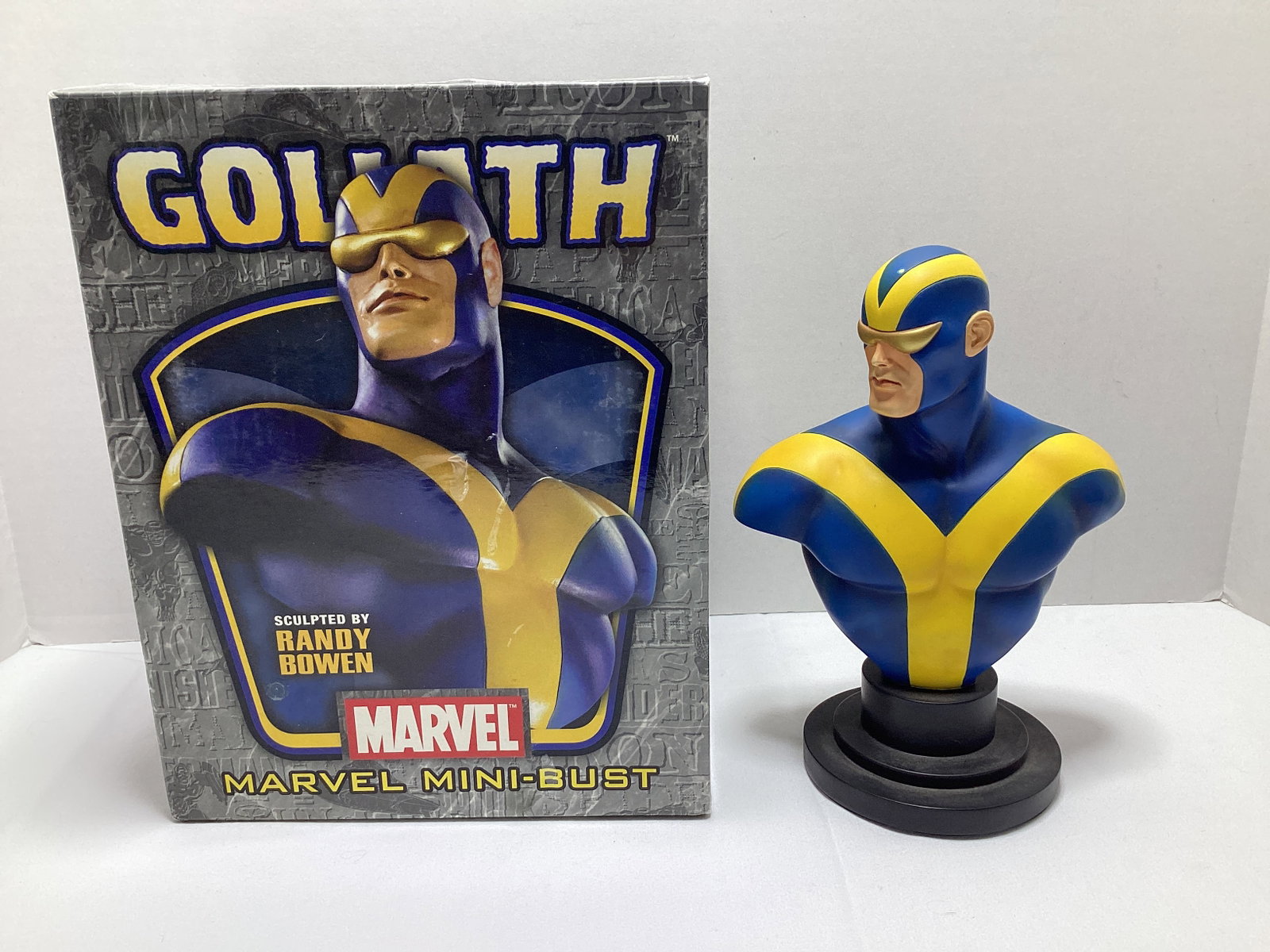 Bowen Designs Marvel Goliath Mini Bust Statue: .