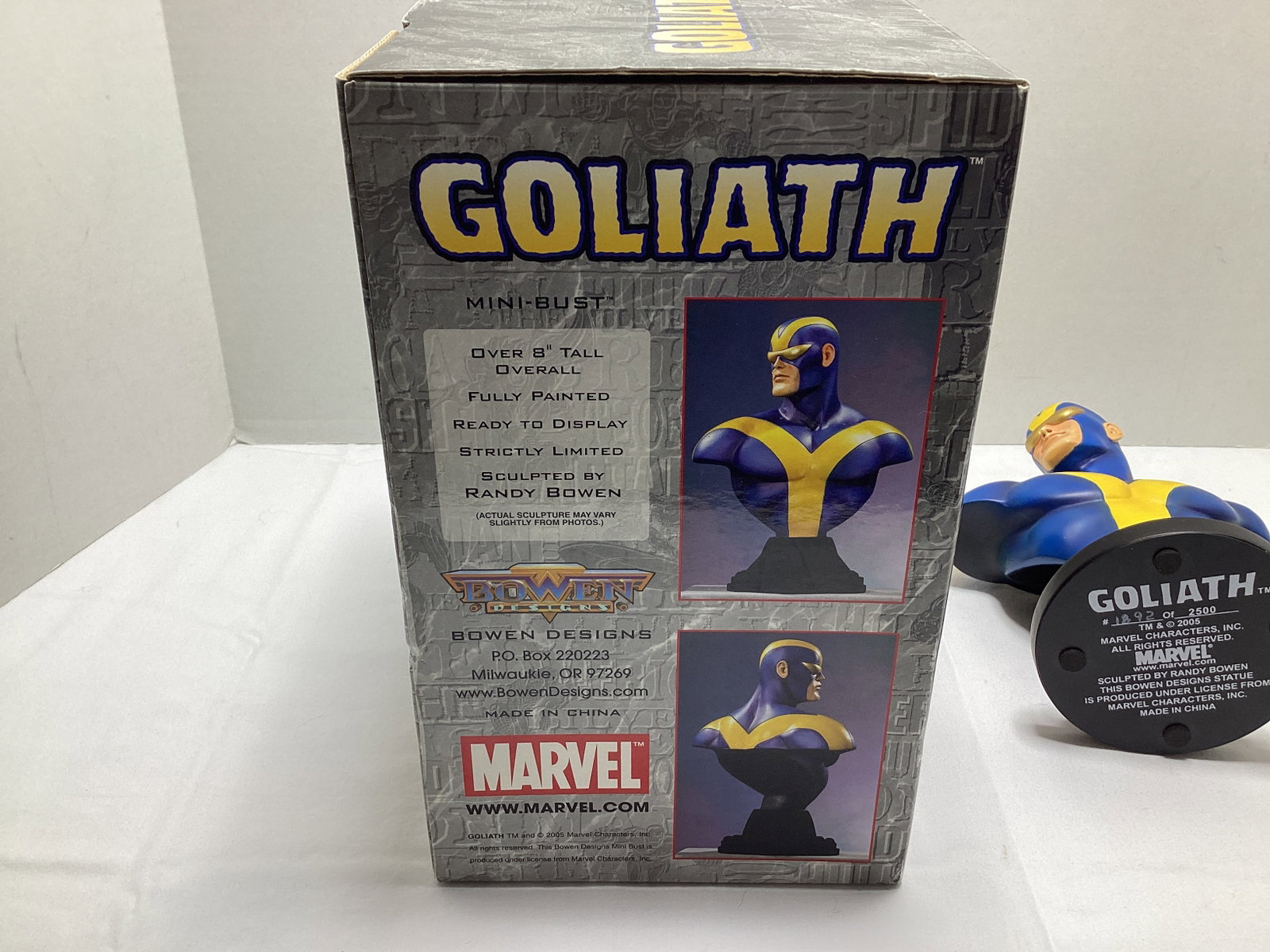 Bowen Designs Marvel Goliath Mini Bust Statue - 7