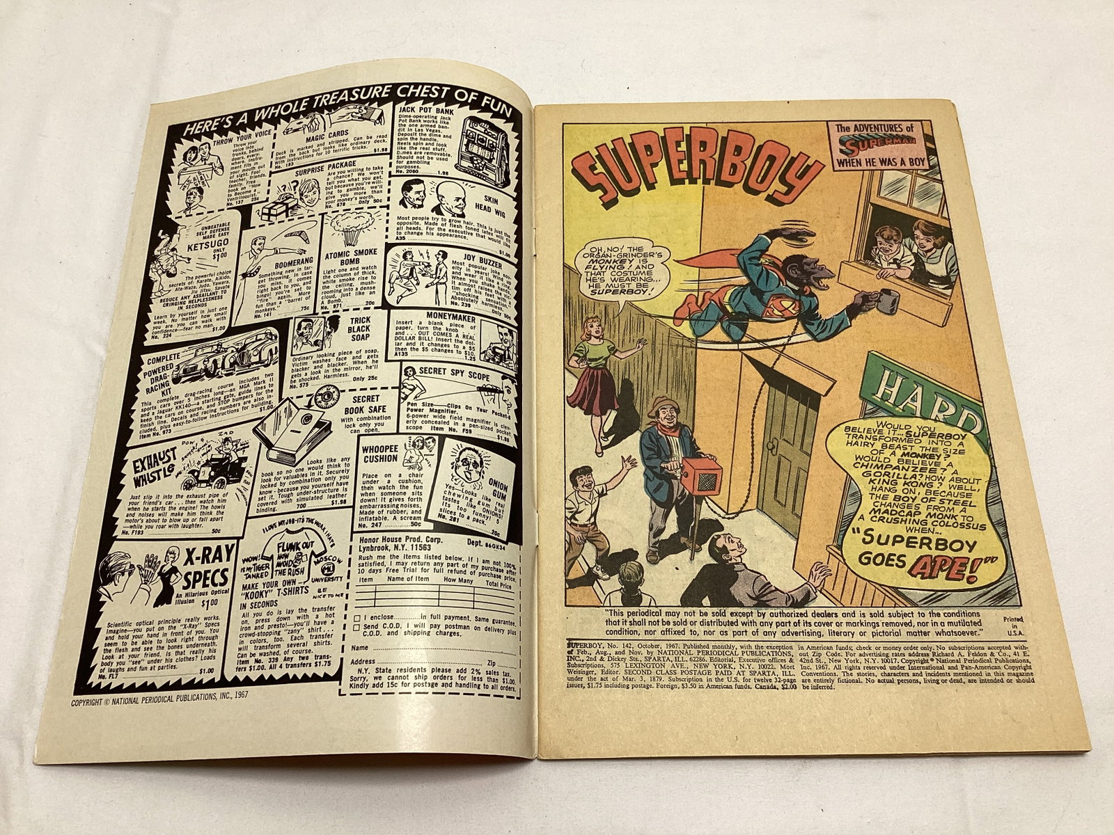 Superboy 142 DC Comic Book - 6