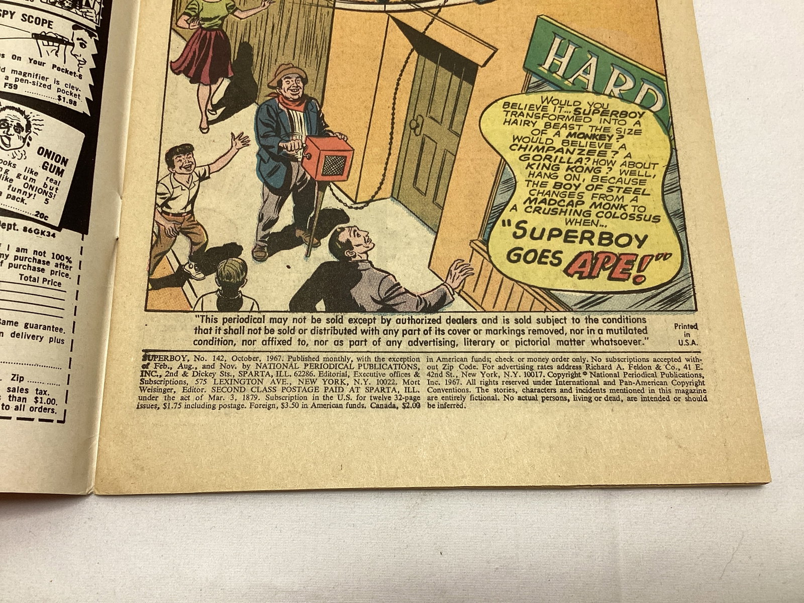 Superboy 142 DC Comic Book - 7