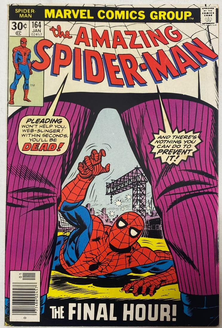 The Amazing Spider-Man 164 Marvel Comic Book (1 of 8)