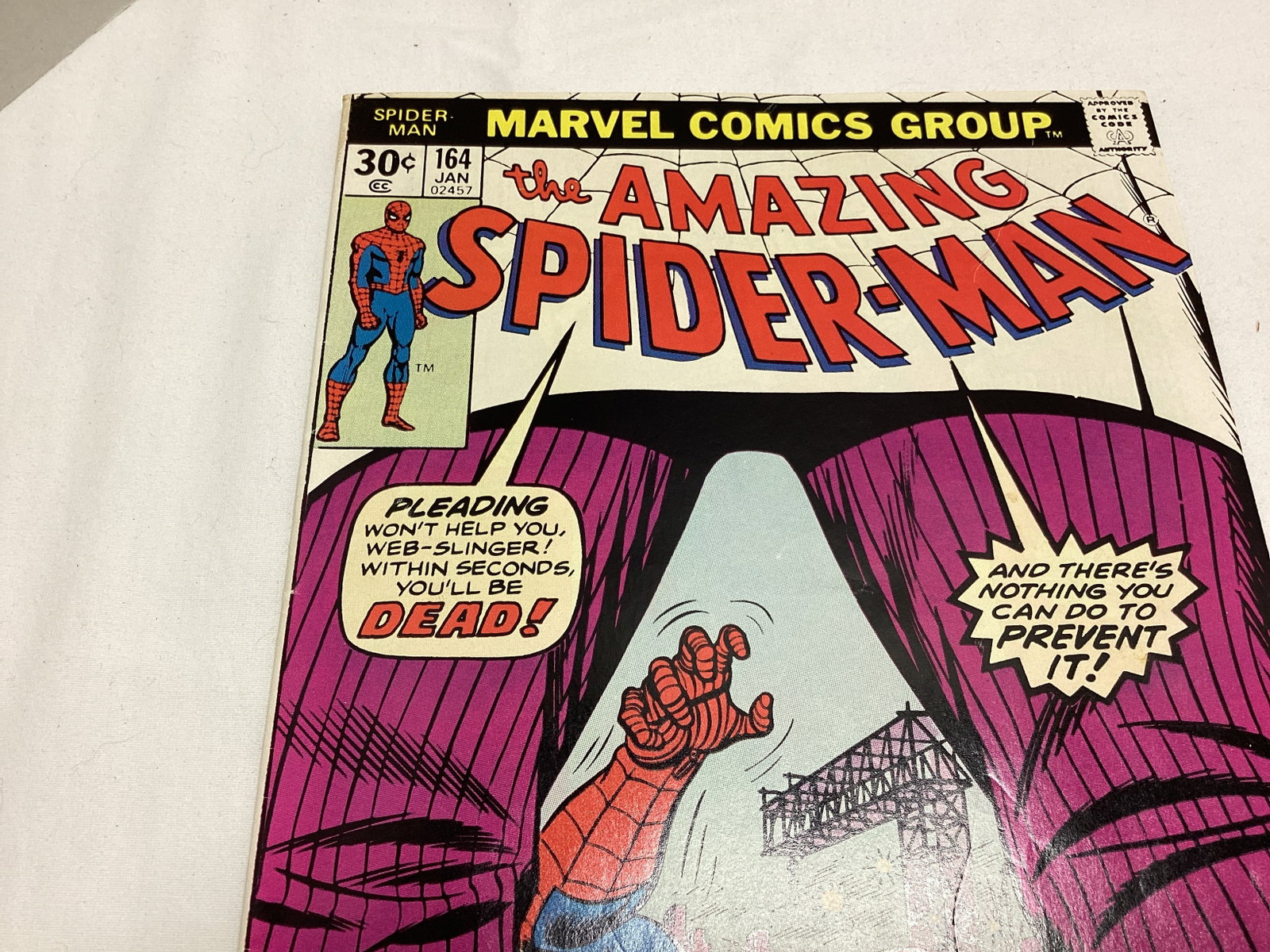 The Amazing Spider-Man 164 Marvel Comic Book - 2