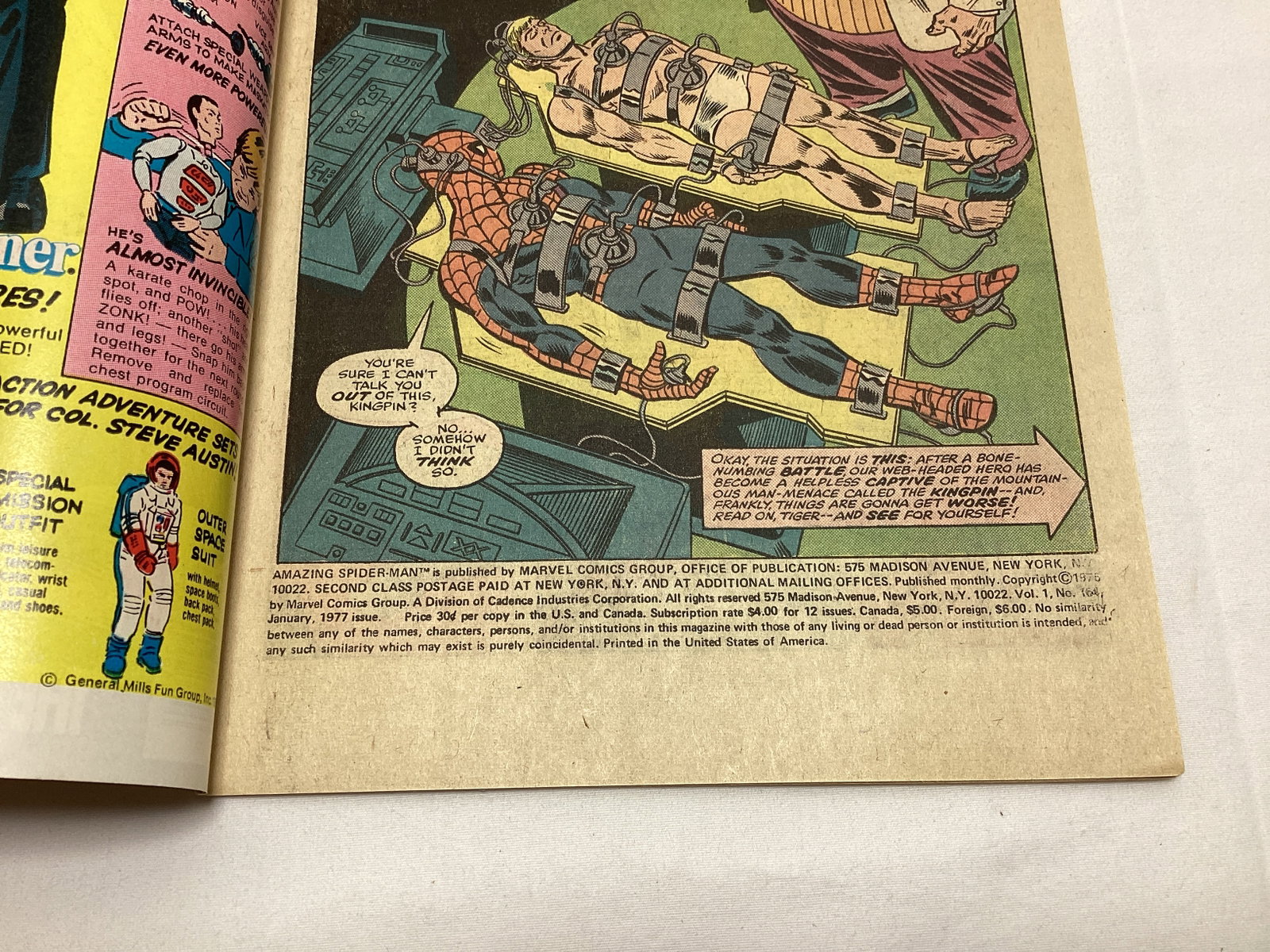 The Amazing Spider-Man 164 Marvel Comic Book - 7