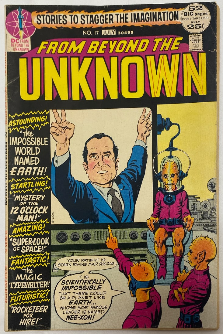 From Beyond the Unknown 17 DC Comic Book (1 of 8)
