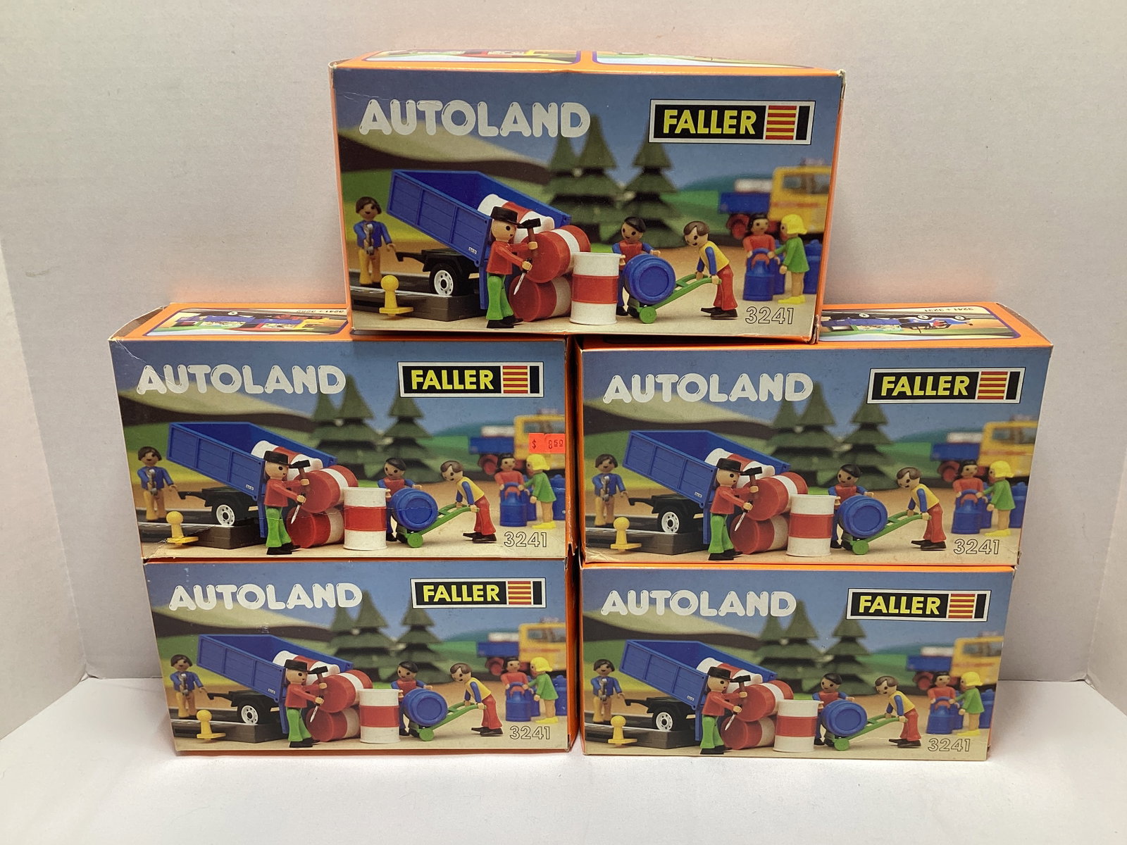 Five Faller Autoland 3241 Sets: made in West Germany