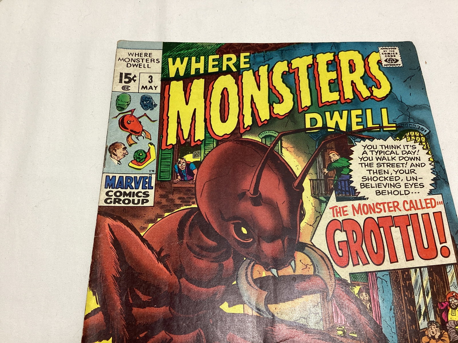 Where Monsters Dwell 3 Marvel Comic Book - 2