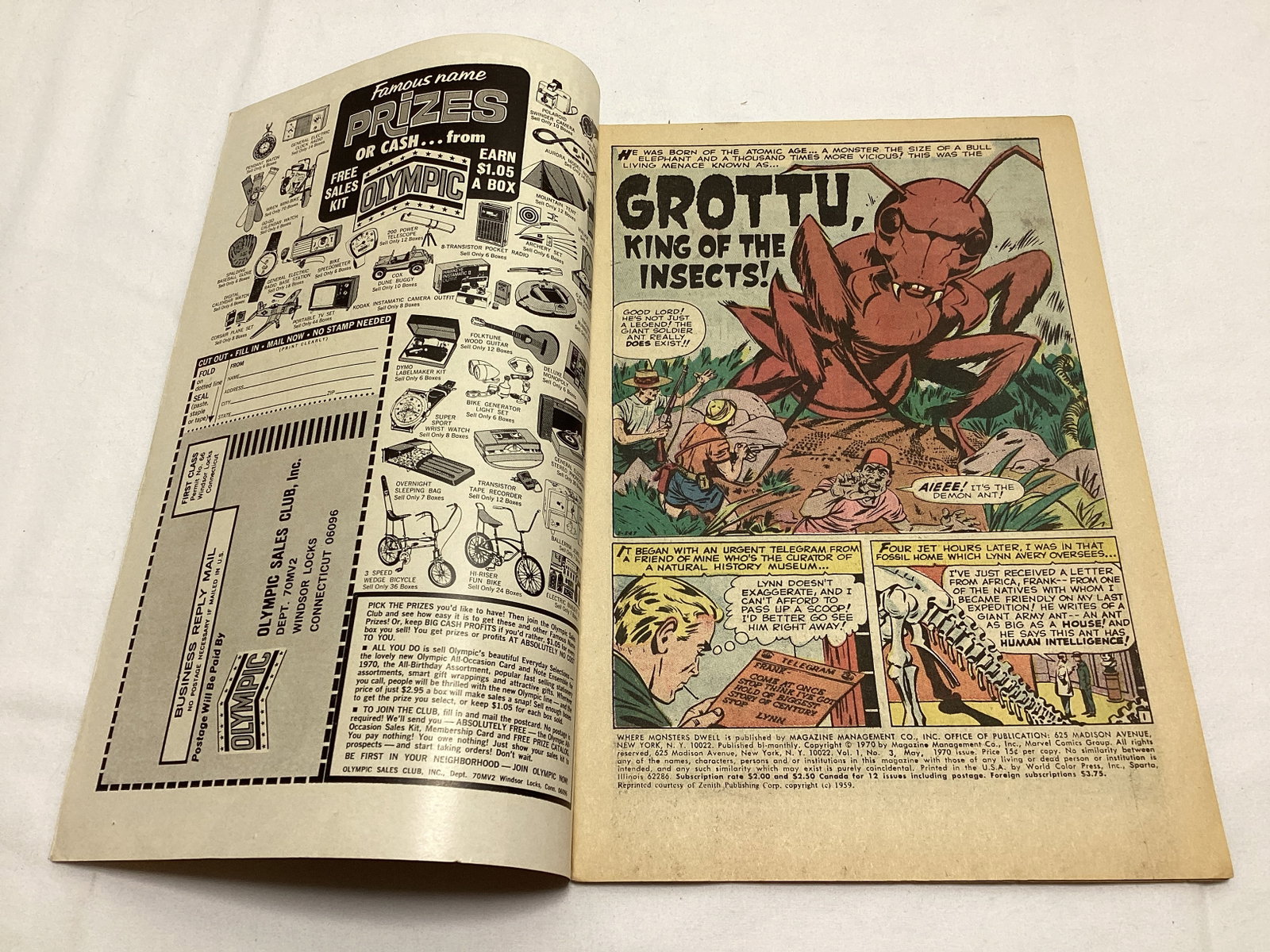 Where Monsters Dwell 3 Marvel Comic Book - 6