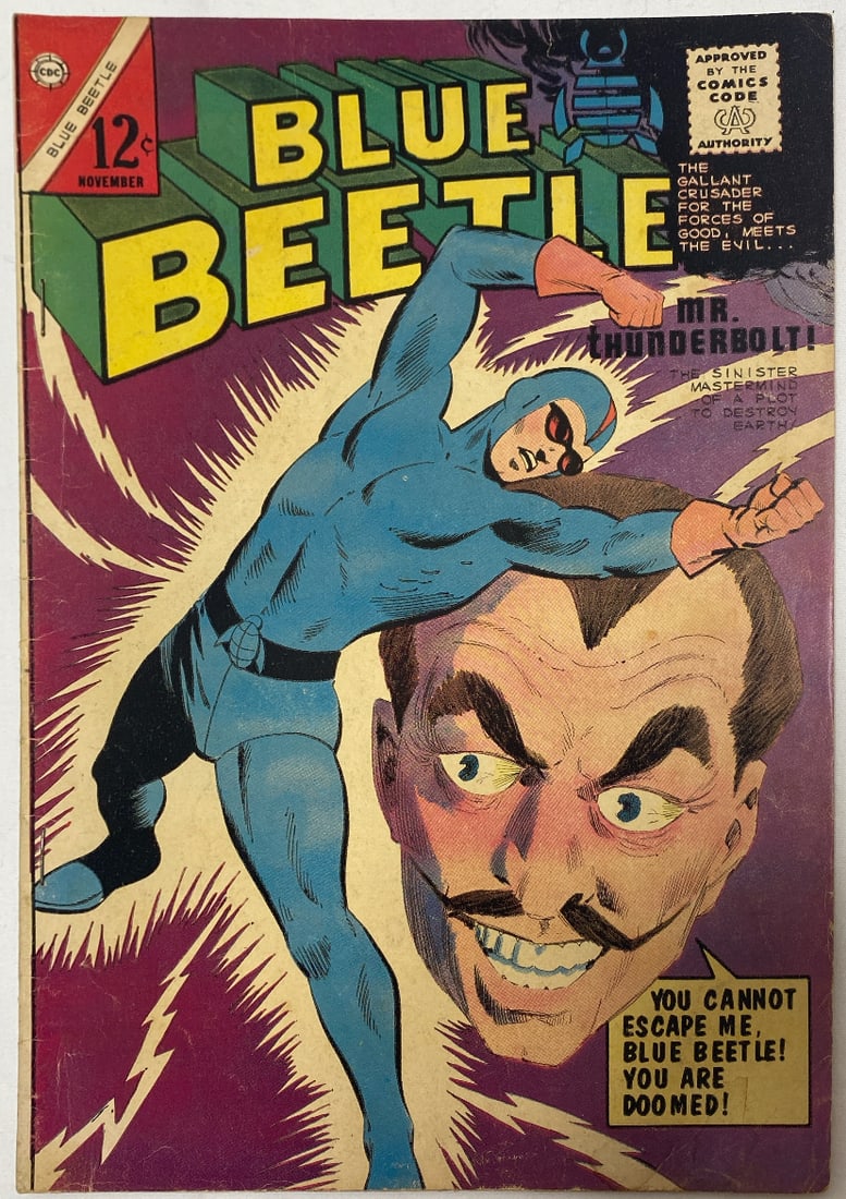 Blue Beetle 3 Charlton Comic Book: 1964, Please preview and see all photos for condition