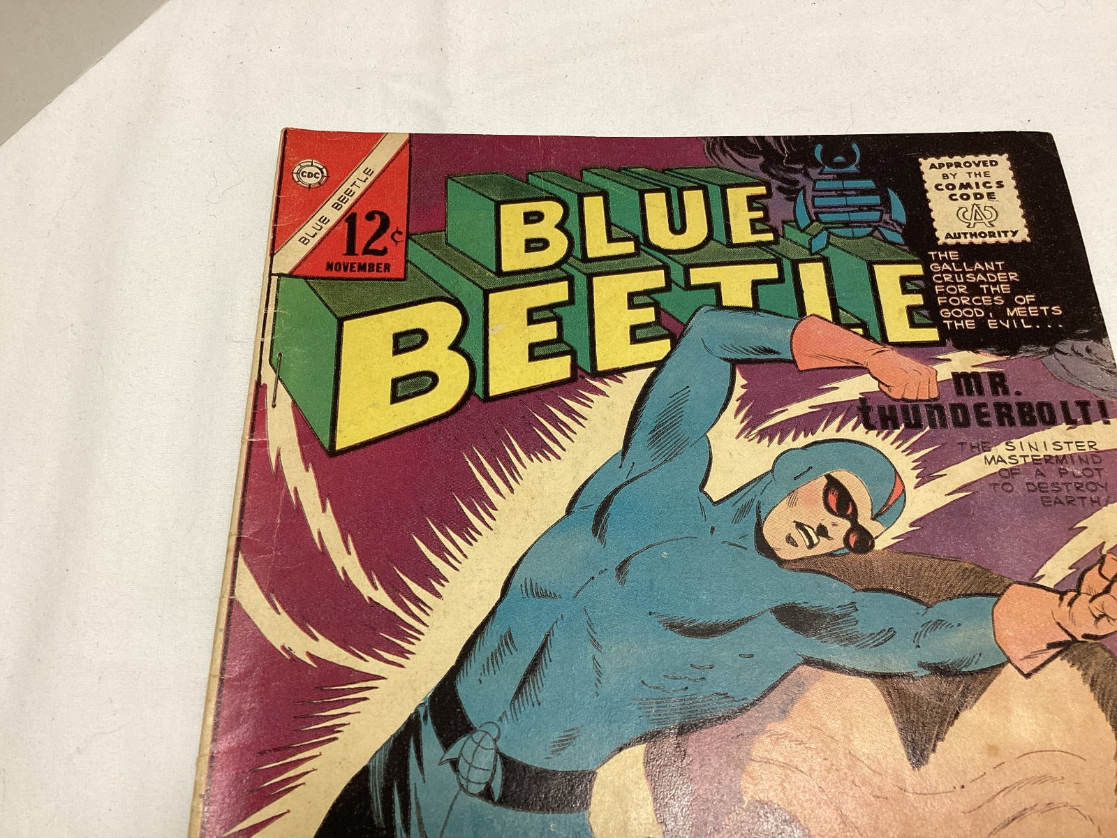 Blue Beetle 3 Charlton Comic Book - 2