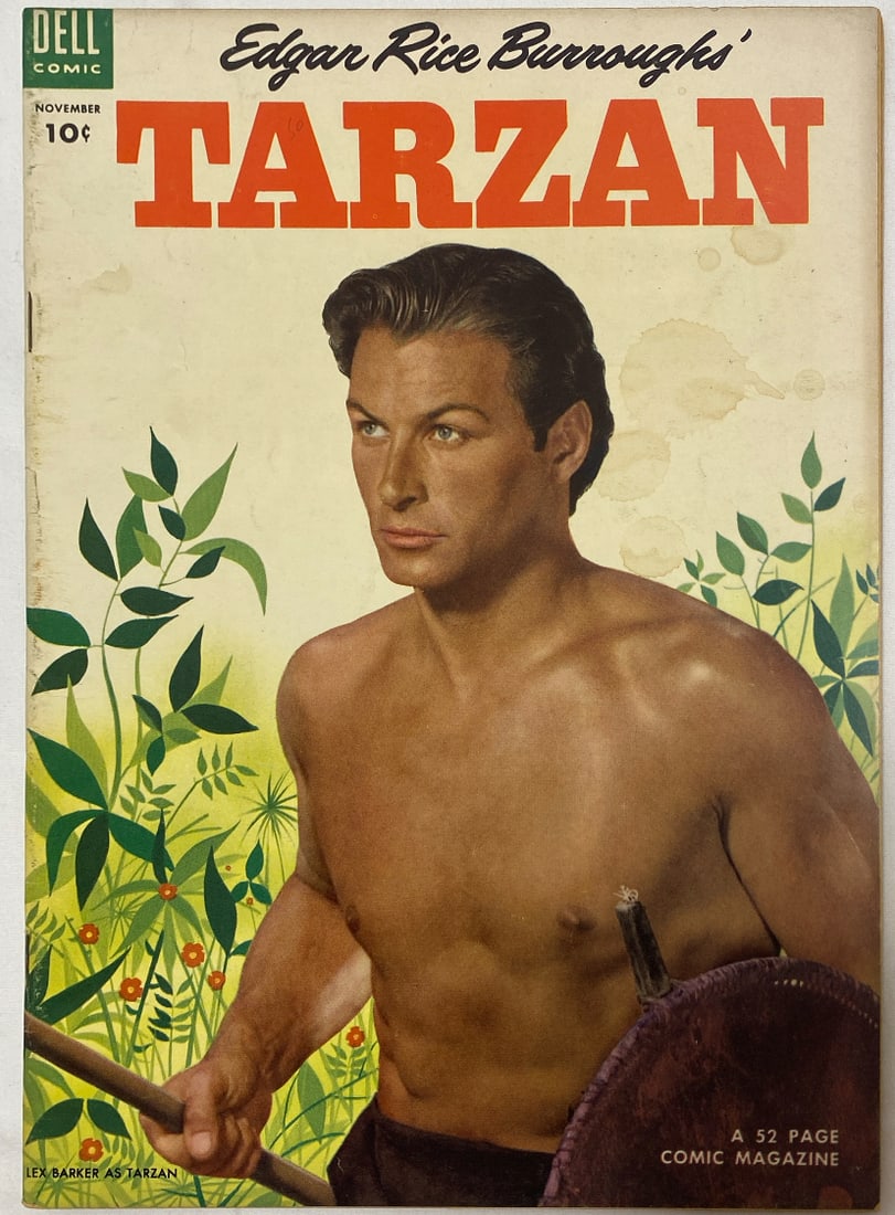 Tarzan 50 Dell Comic Book: 1953, Please preview and see all photos for condition