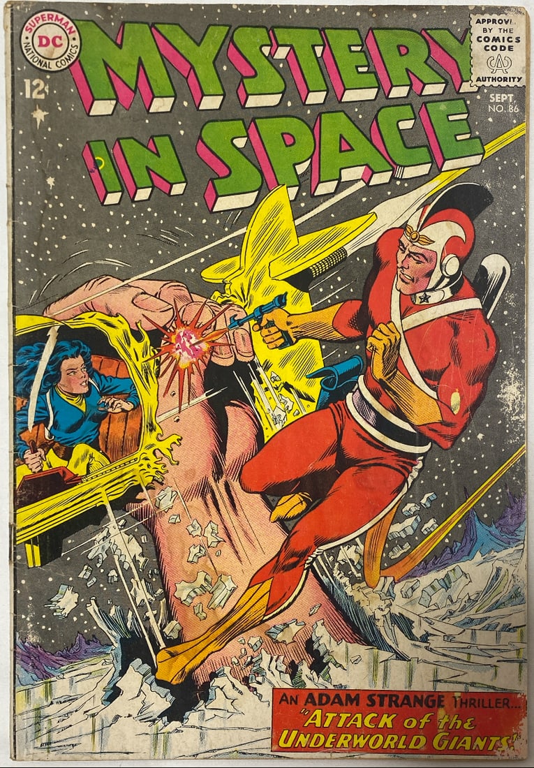 Mystery in Space 86 DC Comic Book: 1963, Please preview and see all photos for condition