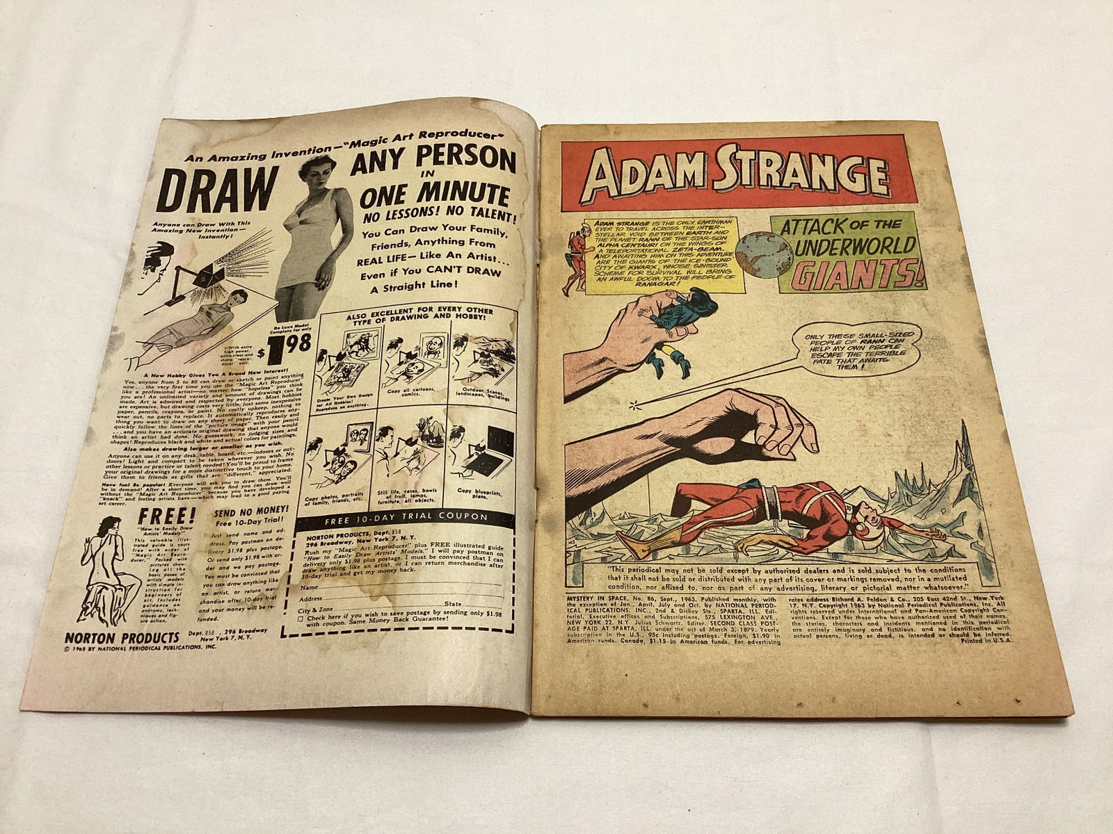 Mystery in Space 86 DC Comic Book - 6
