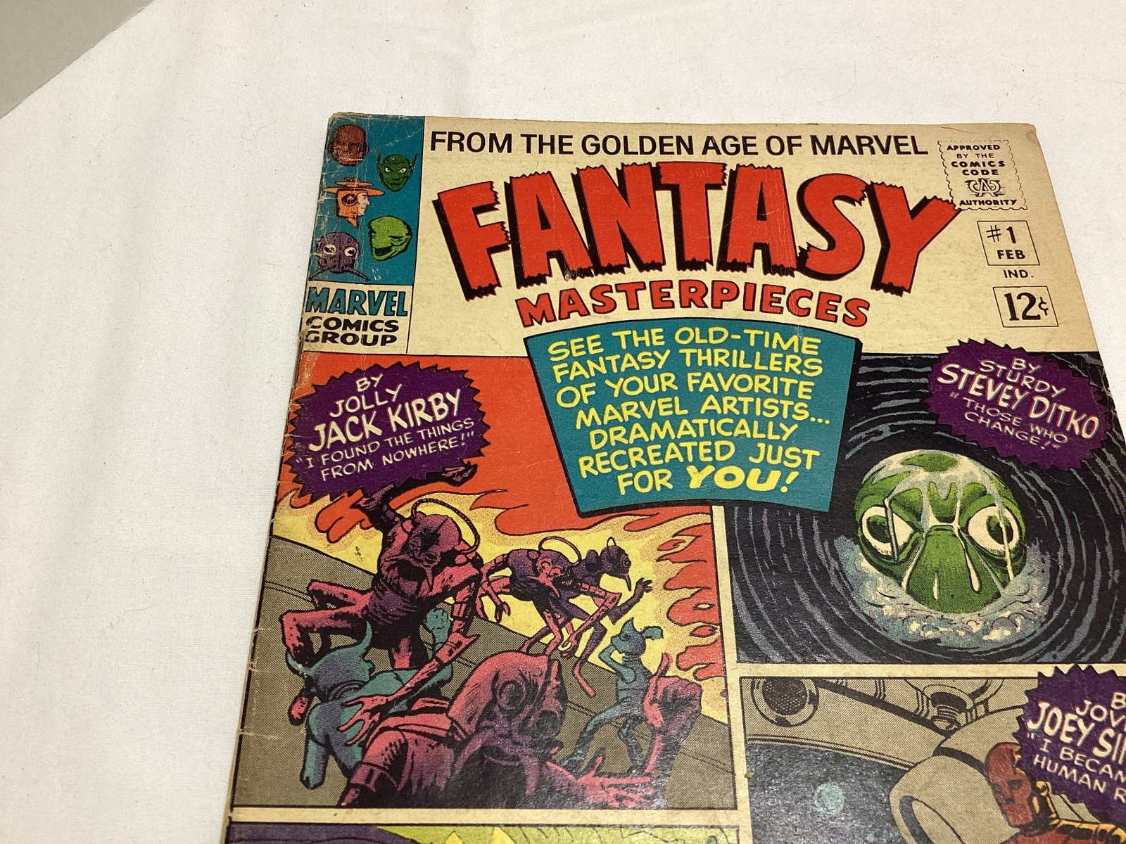 Fantasy Masterpieces 1 Marvel Comic Book - 2