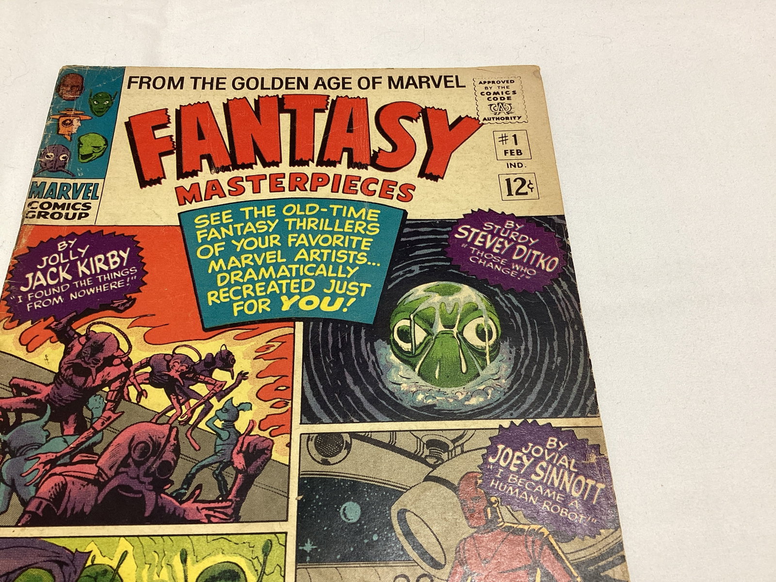 Fantasy Masterpieces 1 Marvel Comic Book - 3