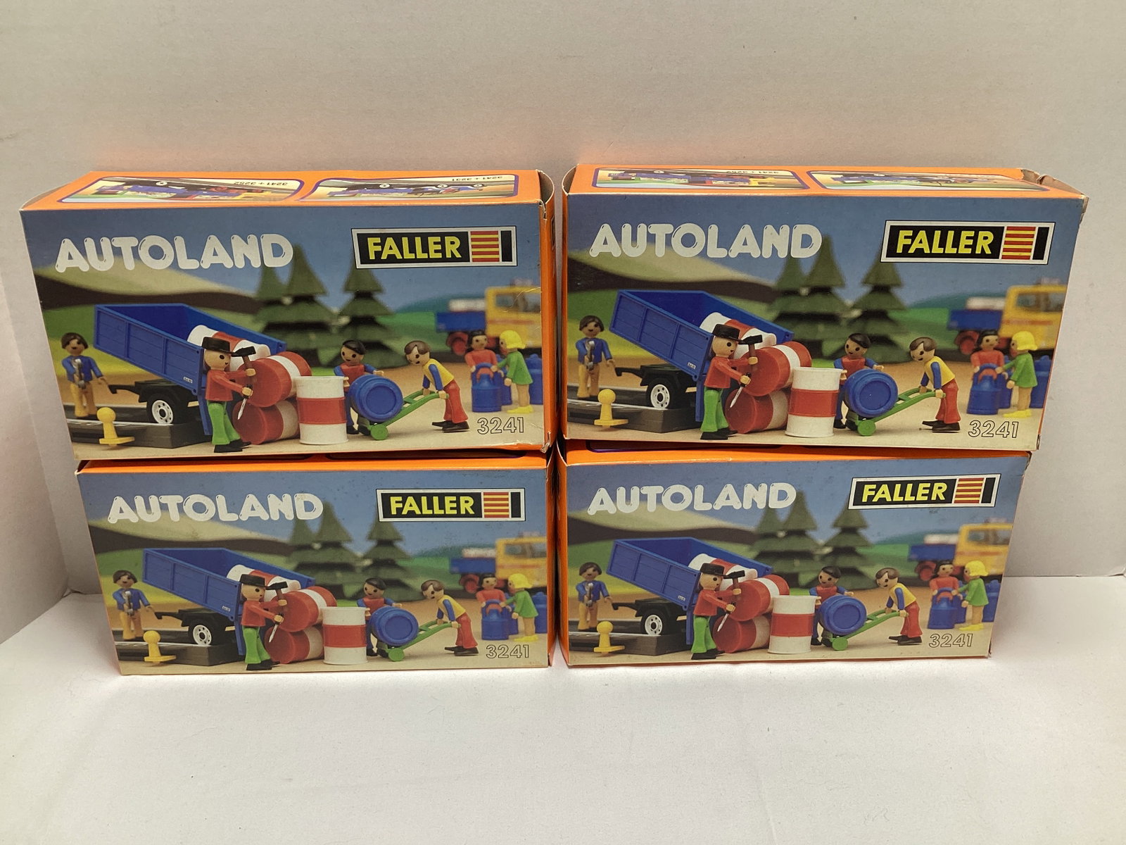 Four Faller Autoland 3241 Sets: made in West Germany