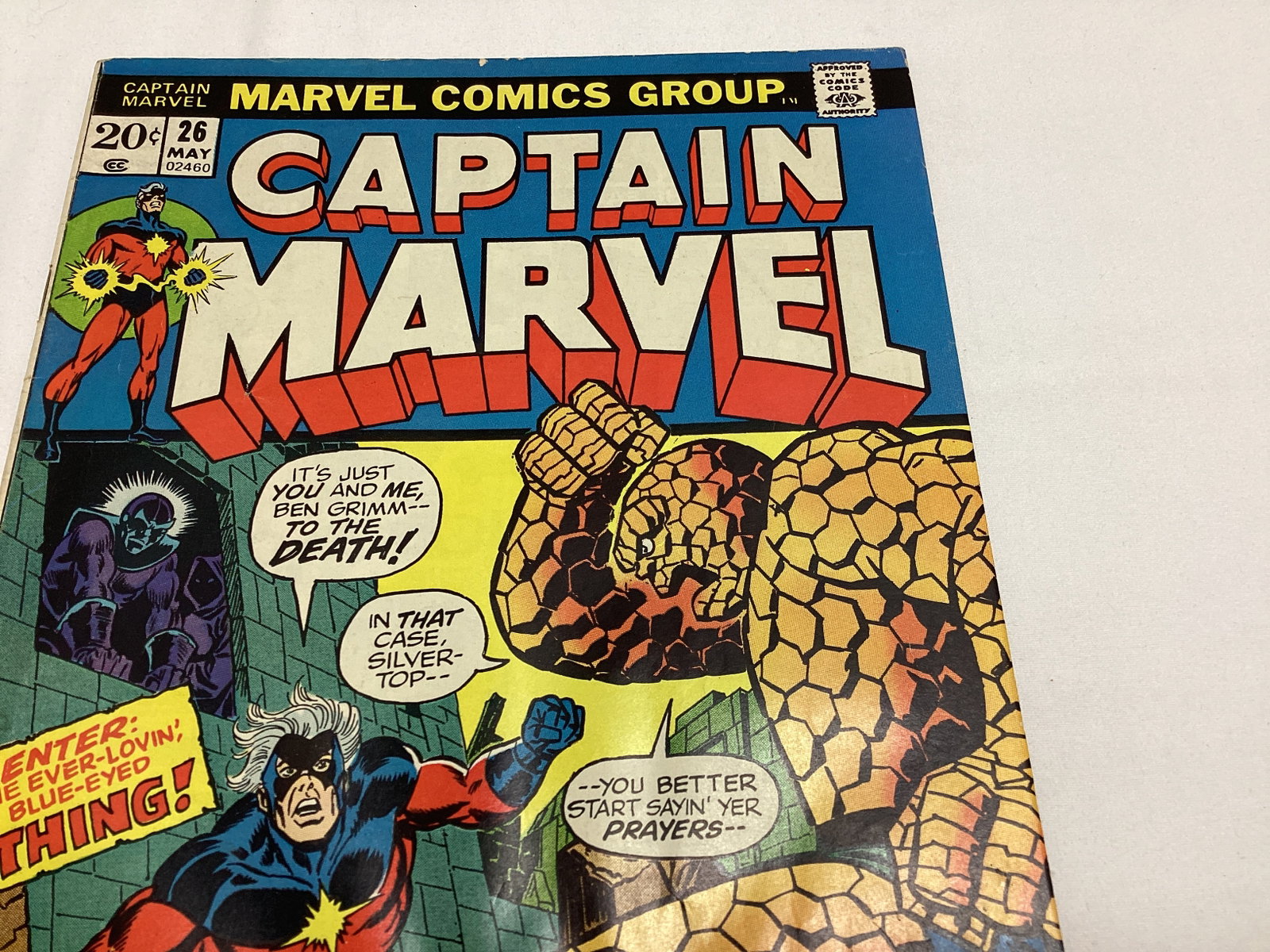 Captain Marvel 26 Marvel Comic Book - 3