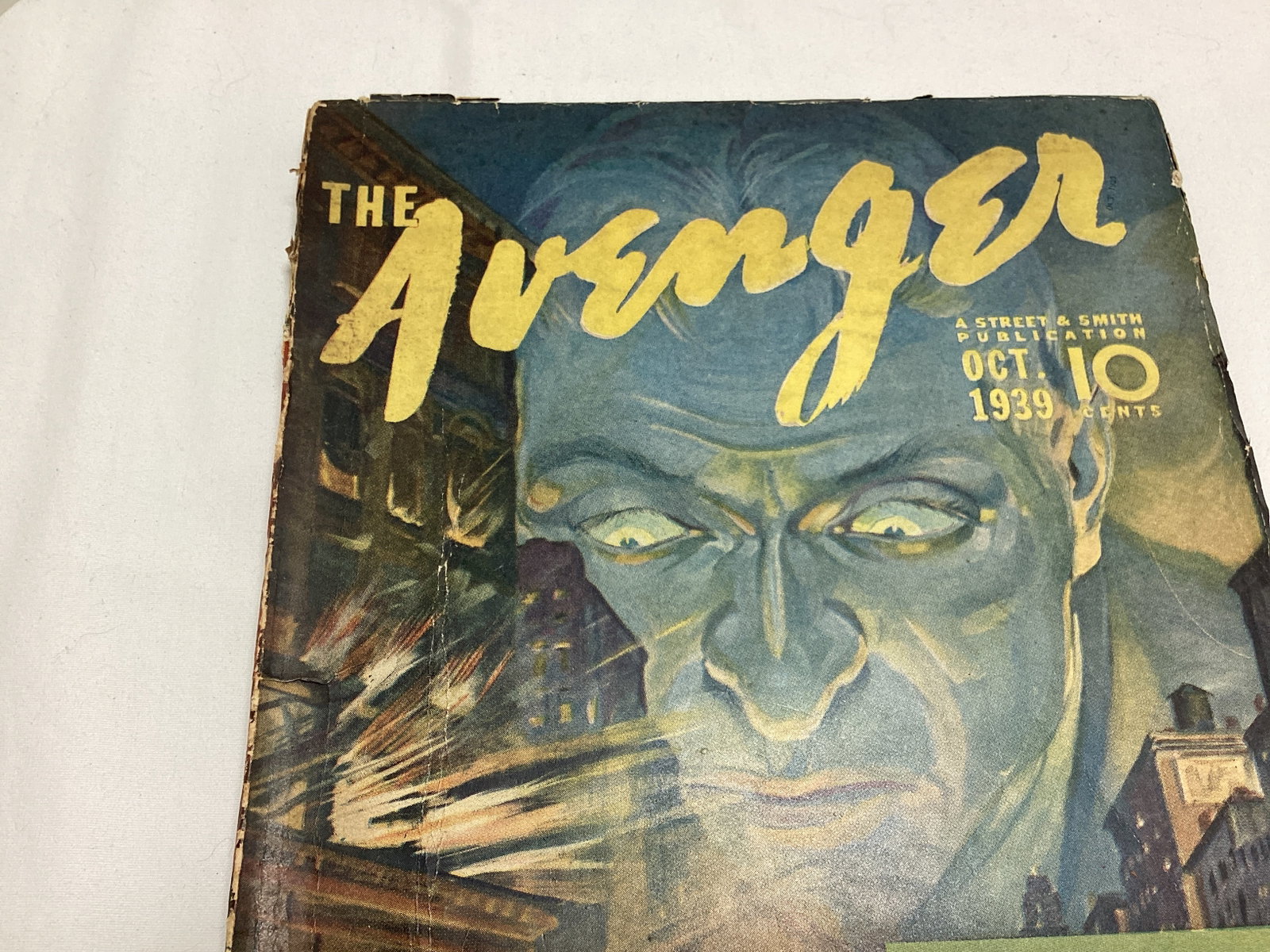 The Avenger October 1939 Issue Magazine - 2