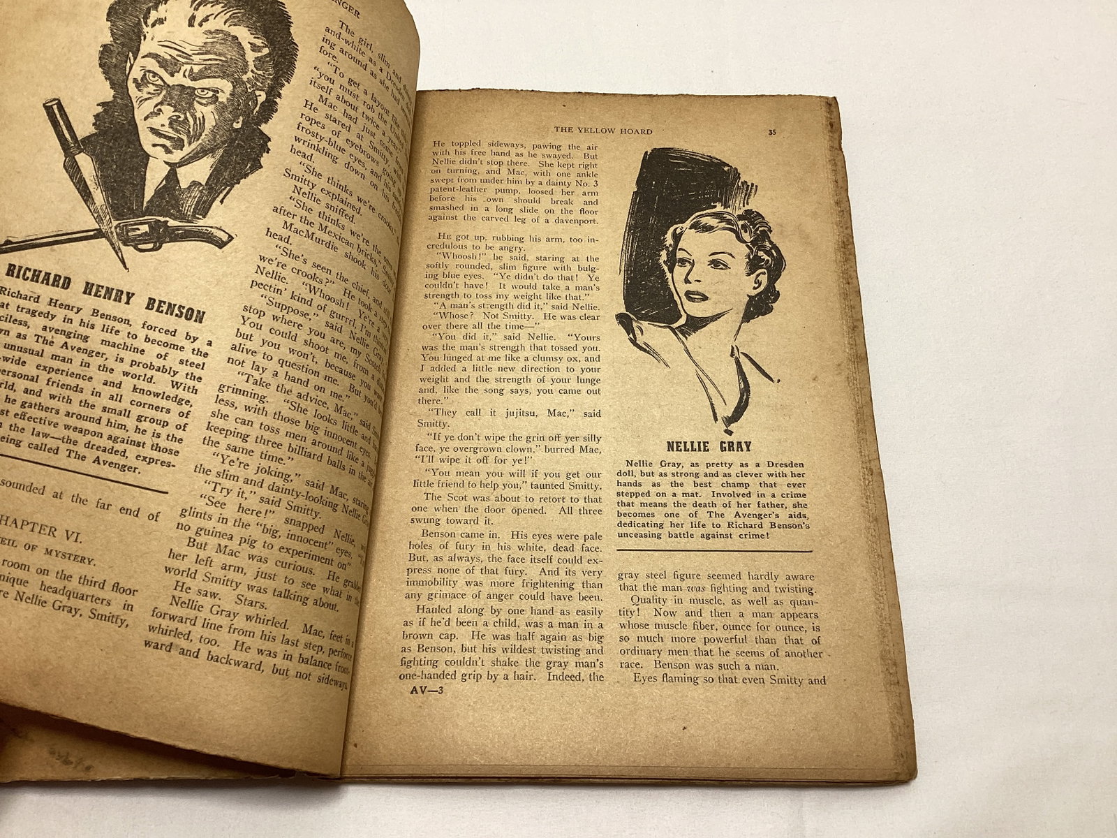 The Avenger October 1939 Issue Magazine - 7