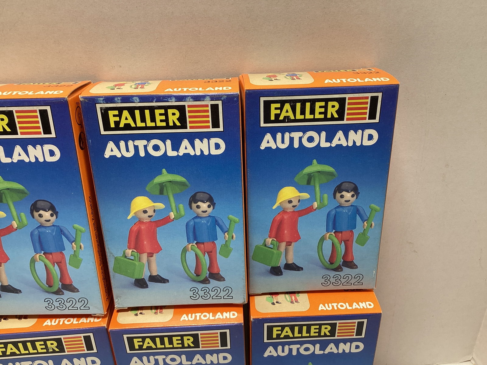 10 Faller Autoland 3322 Figure Packs - 2
