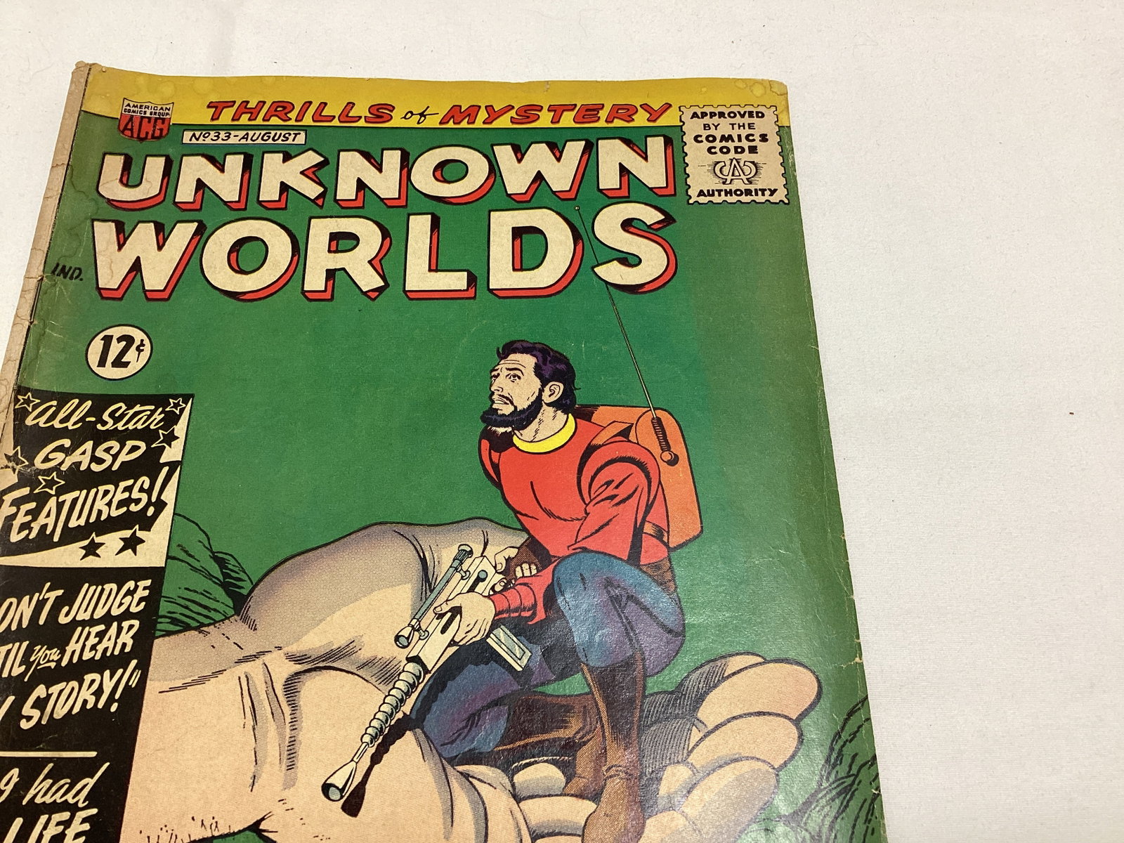 Unknown Worlds 33 ACG Comic Book - 3