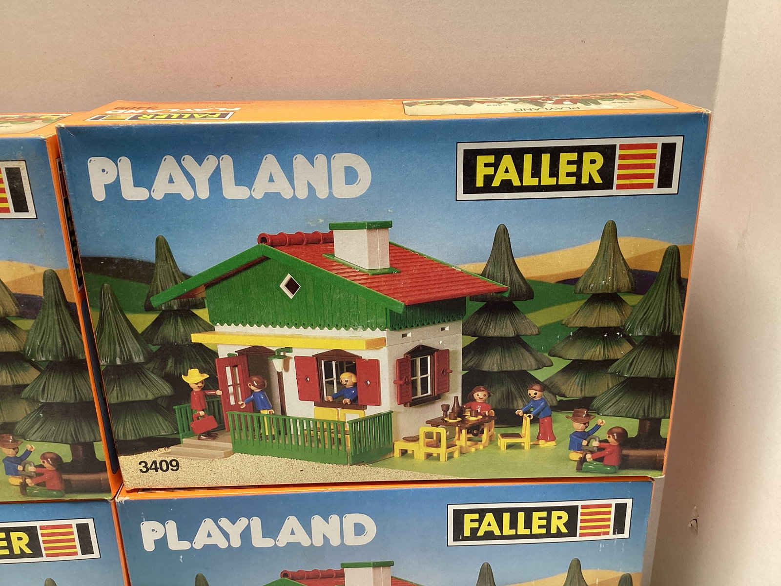 Four Faller Playland 3409 Playsets - 2