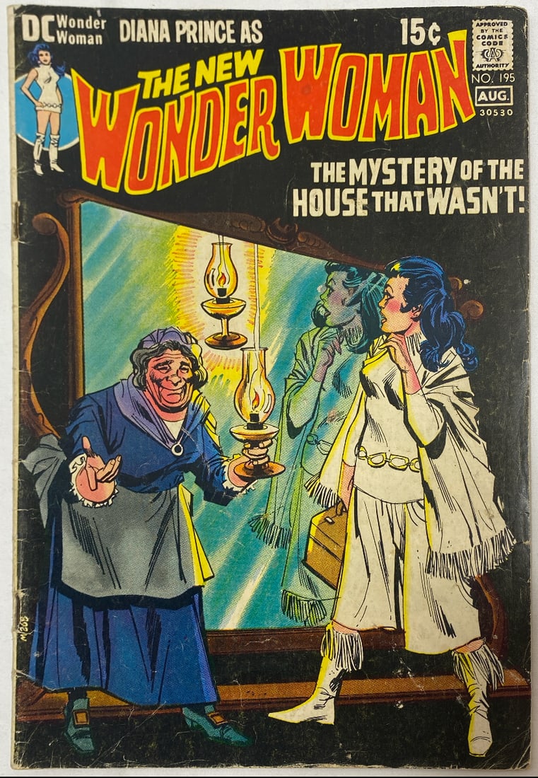 The New Wonder Woman 195 DC Comic Book (1 of 8)