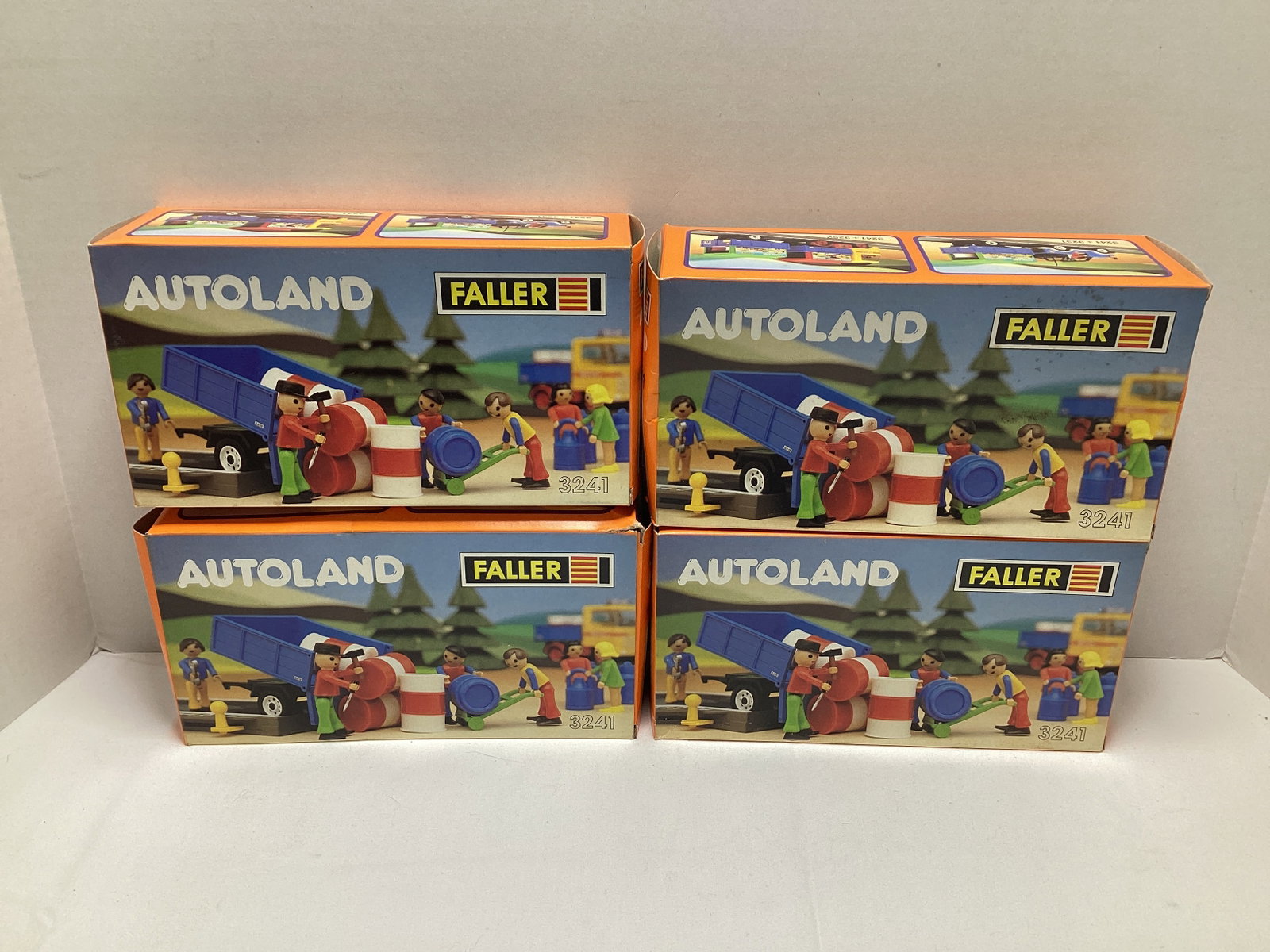 Four Faller Autoland 3241 Sets: made in West Germany