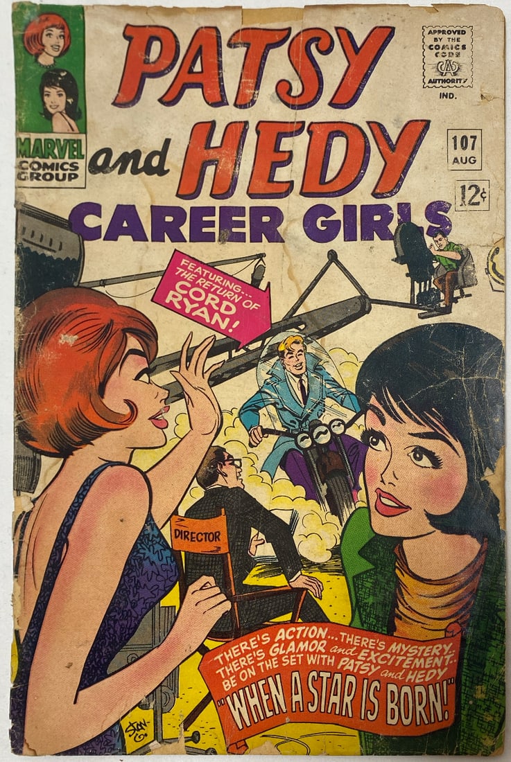 Patsy and Hedy 107 Marvel Comic Book (1 of 8)
