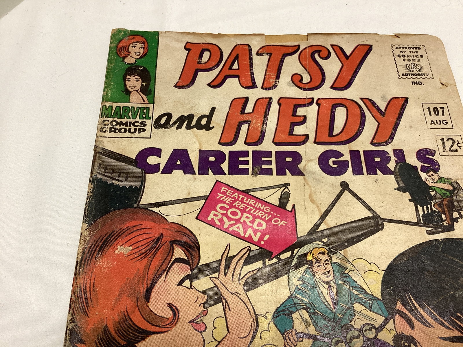 Patsy and Hedy 107 Marvel Comic Book - 2