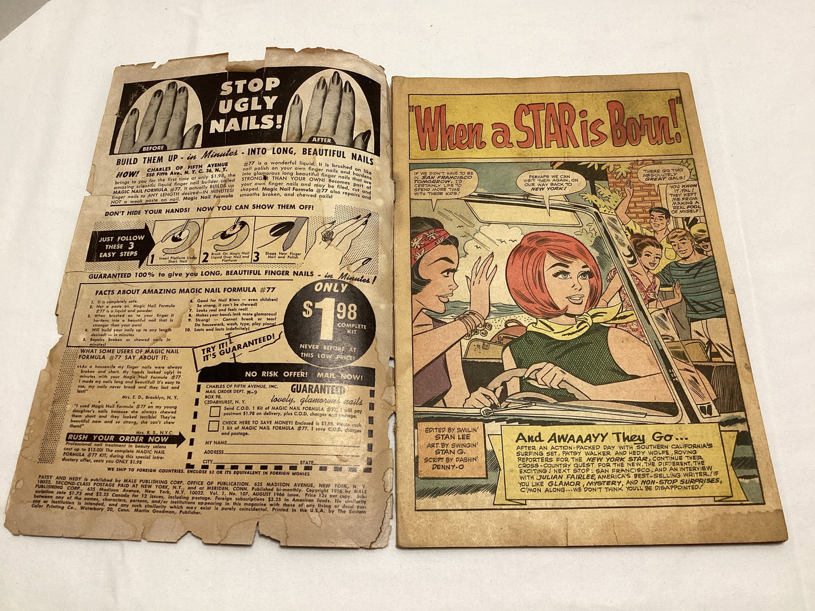 Patsy and Hedy 107 Marvel Comic Book - 6