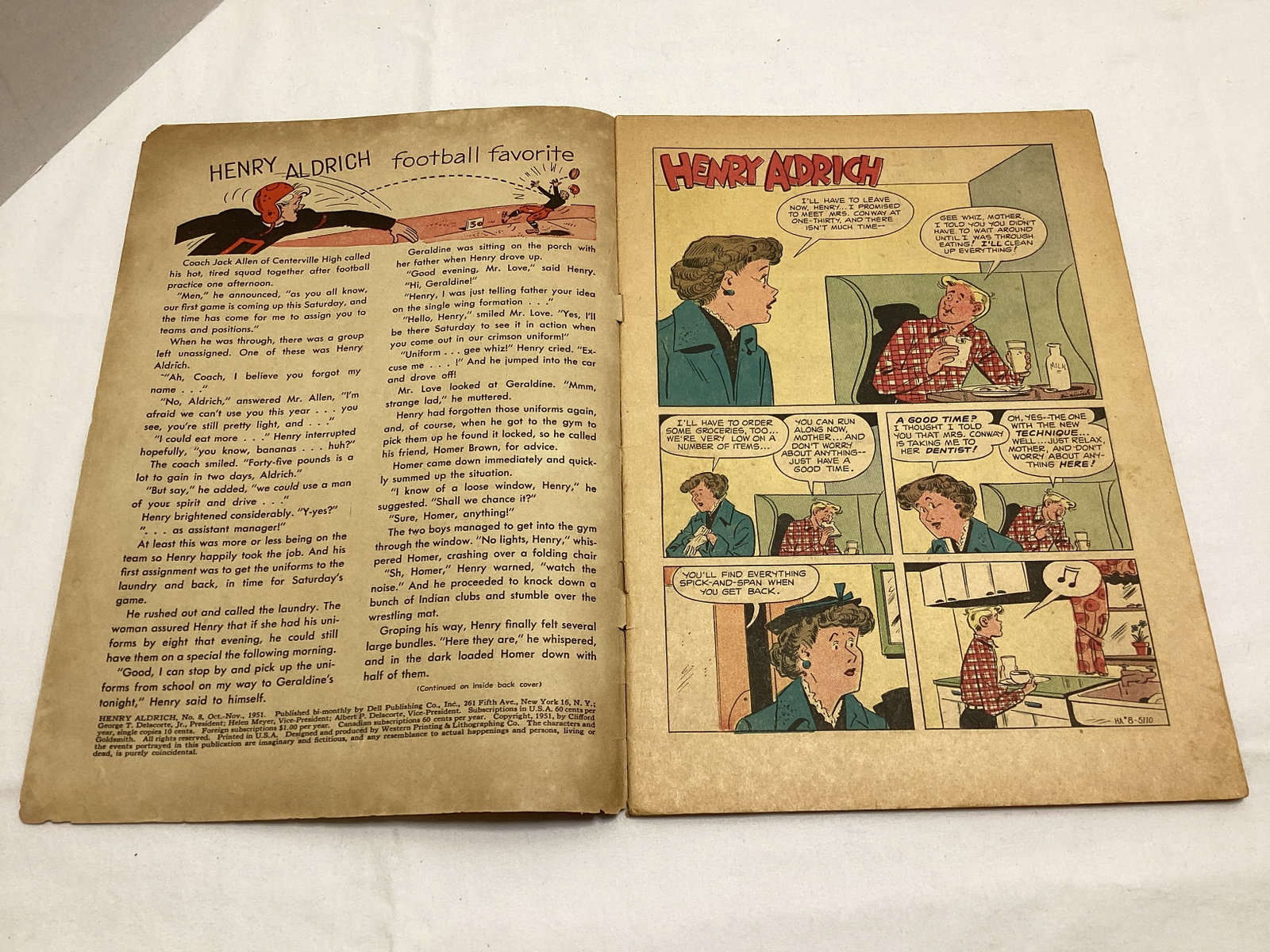 Henry Aldrich 8 Dell Comic Book - 6