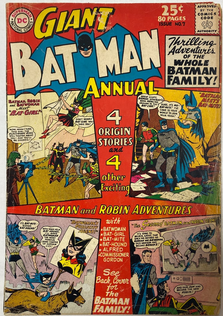 Giant Batman Annual 7 DC Comic Book (1 of 8)