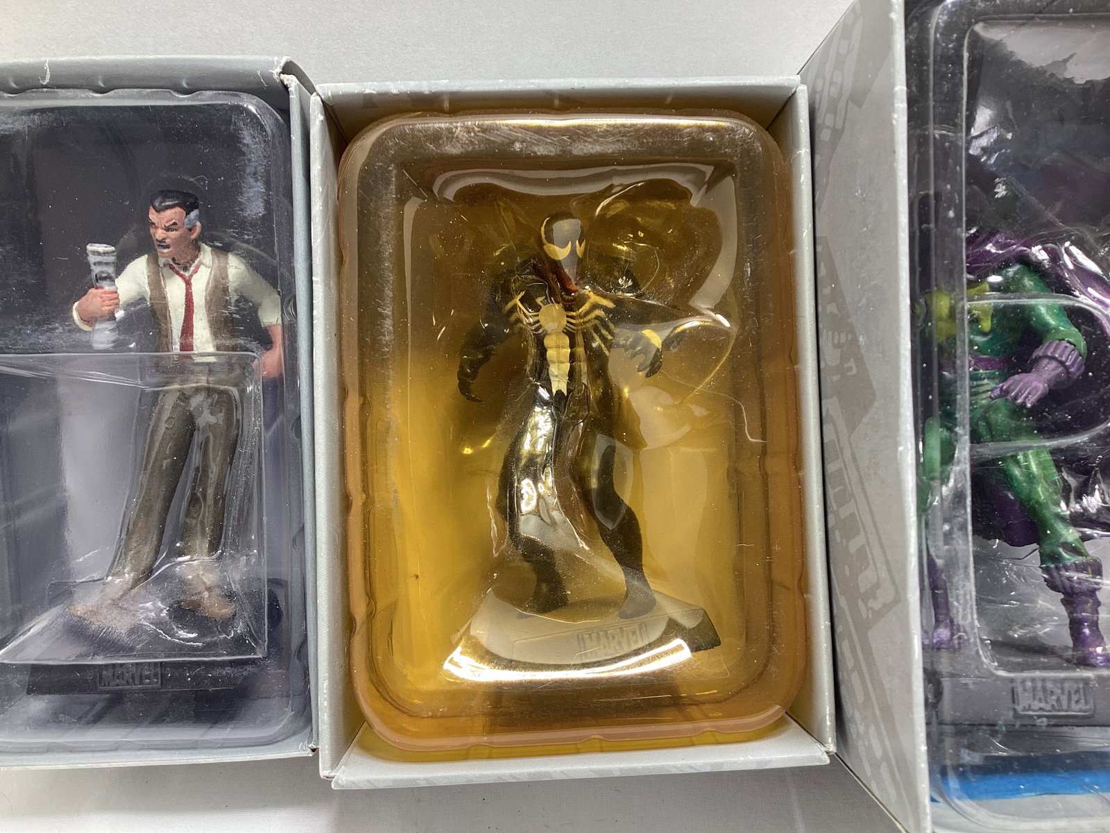 Six Eaglemoss Marvel Spider-Man Villain Diecast Models - 3