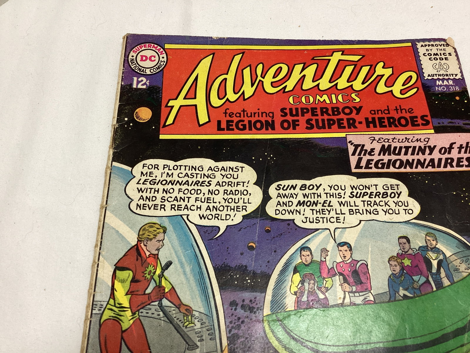 Adventure Comics 318 DC Superboy Comic Book - 2