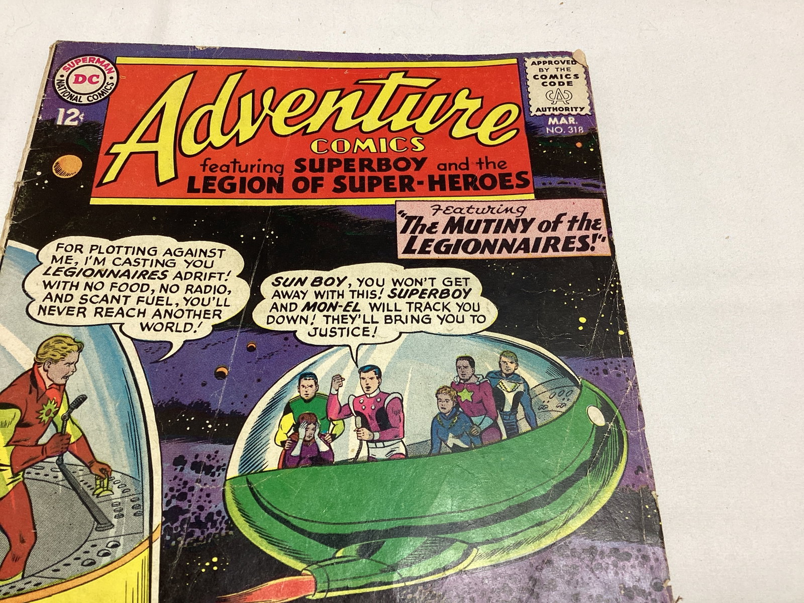 Adventure Comics 318 DC Superboy Comic Book - 3