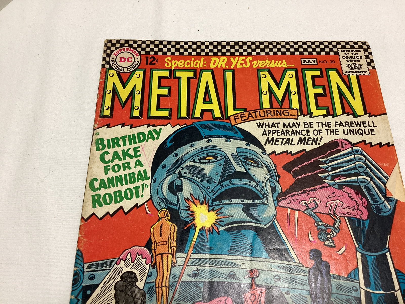 Metal Men 20 DC Comic Book - 2